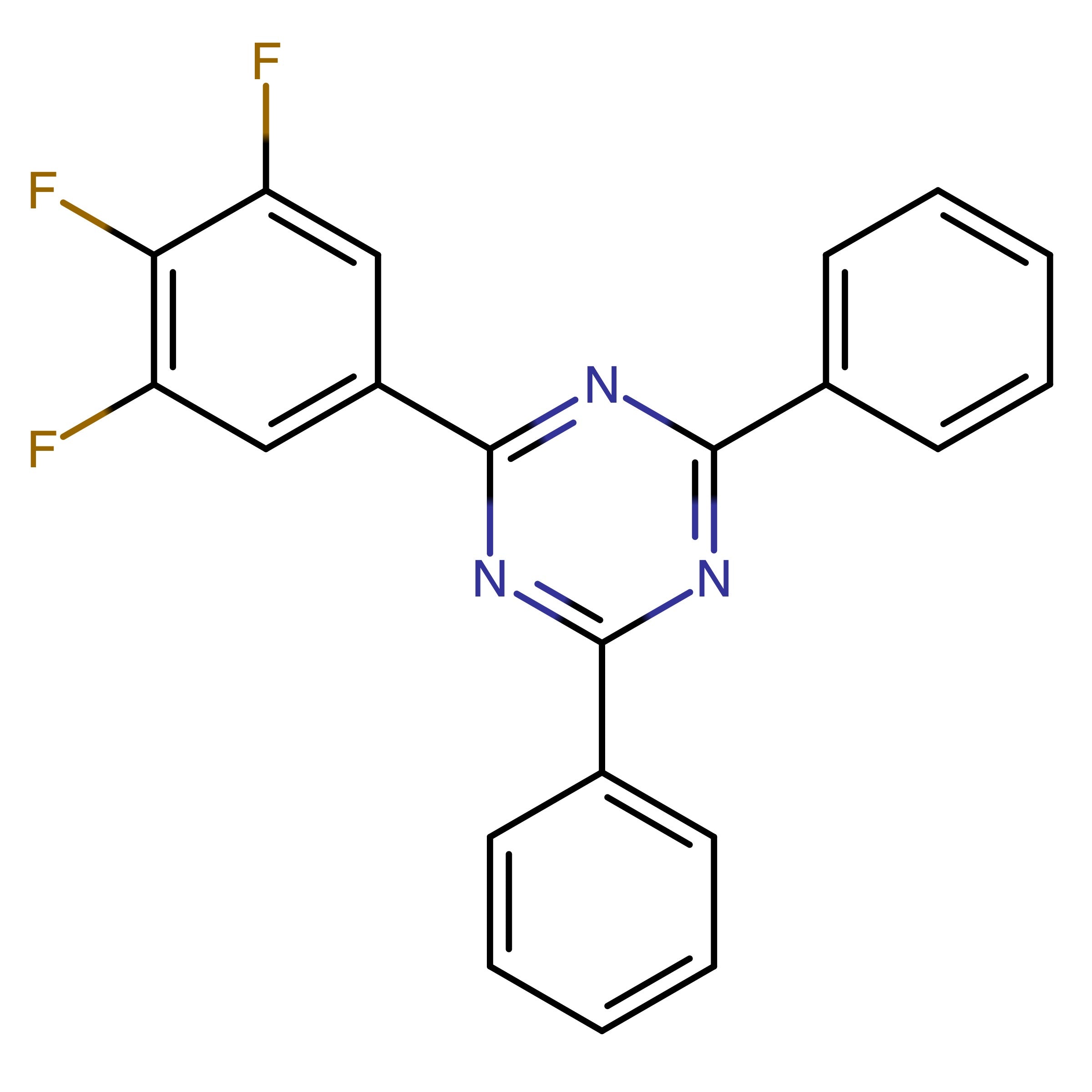 CAS 1808158-43-1 | 2,4-Diphenyl-6-(3,4,5-trifluorophenyl)-1,3,5-triazine | MFCD34179889
