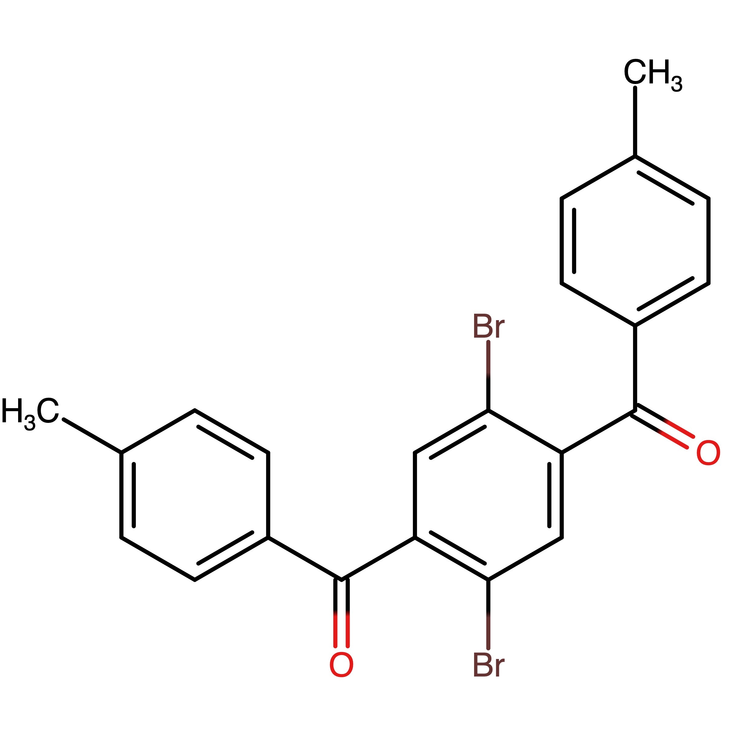 CAS 19126-26-2 | 1,4-Dibromo-2,5-bis(p-tolyl-methanoyl)benzene