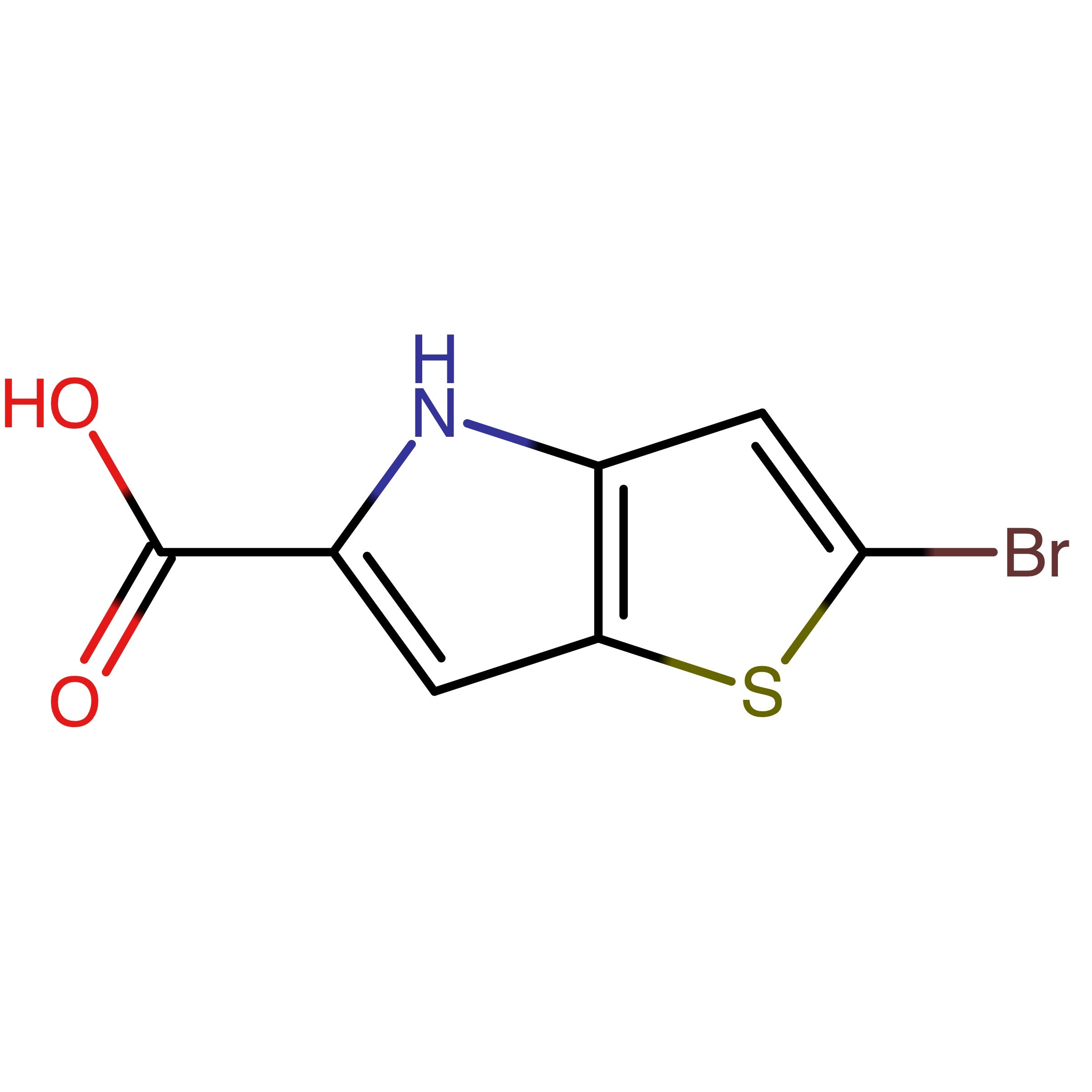 CAS 332099-09-9 | 2-Bromo-4H-thieno[3,2-b]pyrrole-5-carboxylic acid | MFCD19687607