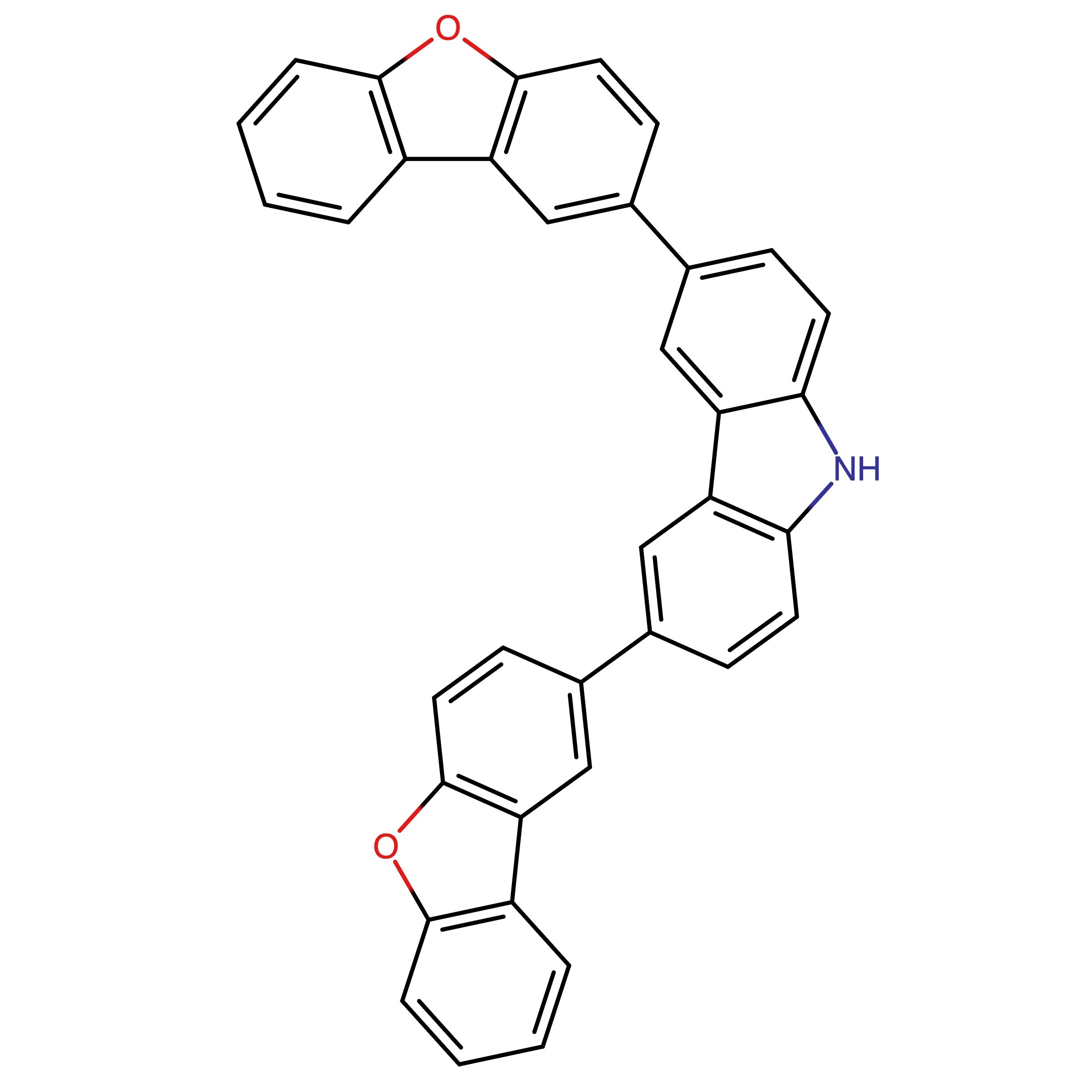 CAS 1958113-35-3 | 3,6-Bis(dibenzo[b,d]furan-2-yl)-9H-carbazole