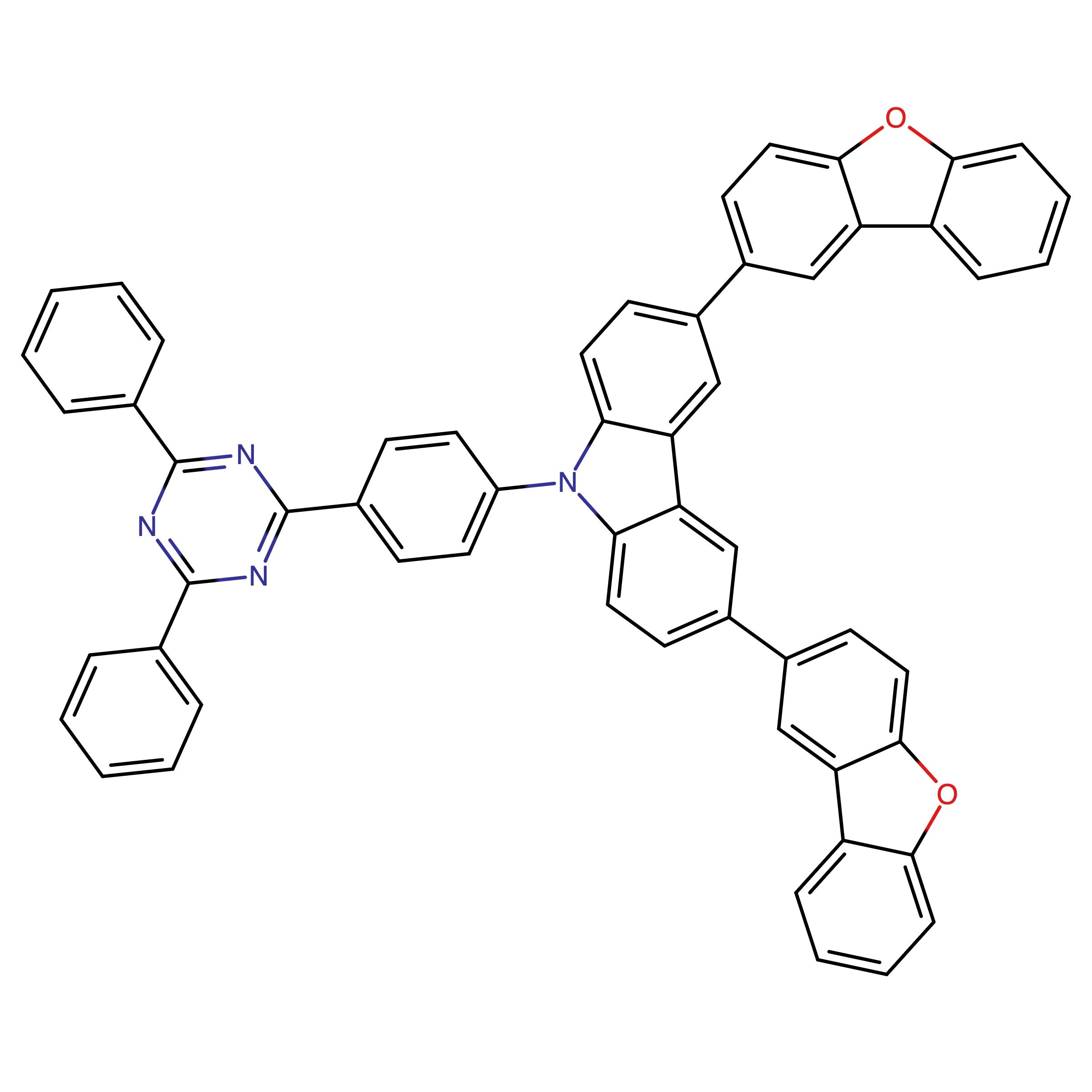 CAS 1361094-87-2 | 3,6-Bis(dibenzo[b,d]furan-2-yl)-9-(4-(4,6-diphenyl-1,3,5-triazin-2-yl)phenyl)-9H-carbazole