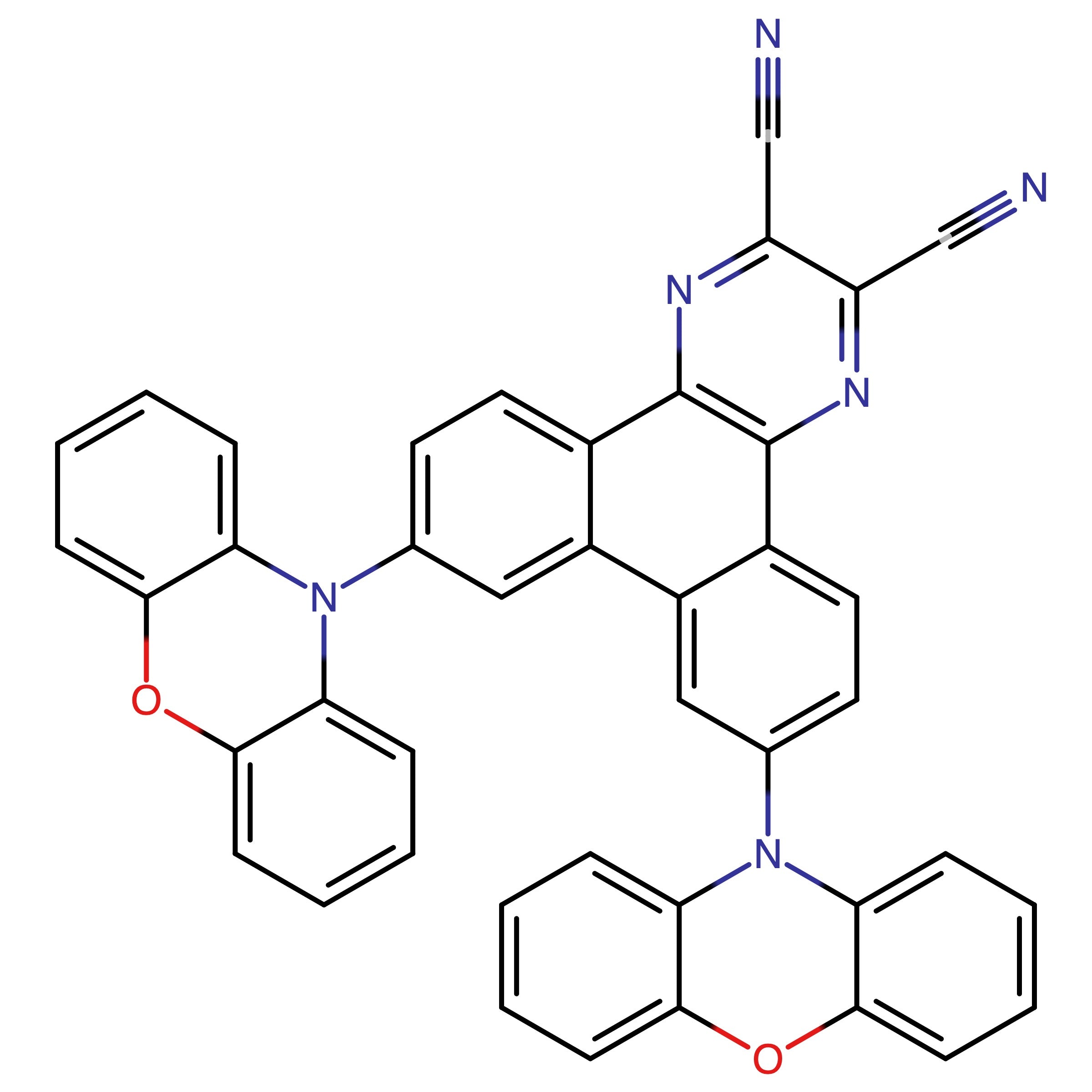 CAS 1803288-00-7 | 7,10-Di(10H-phenoxazin-10-yl)dibenzo[f,h]quinoxaline-2,3-dicarbonitrile