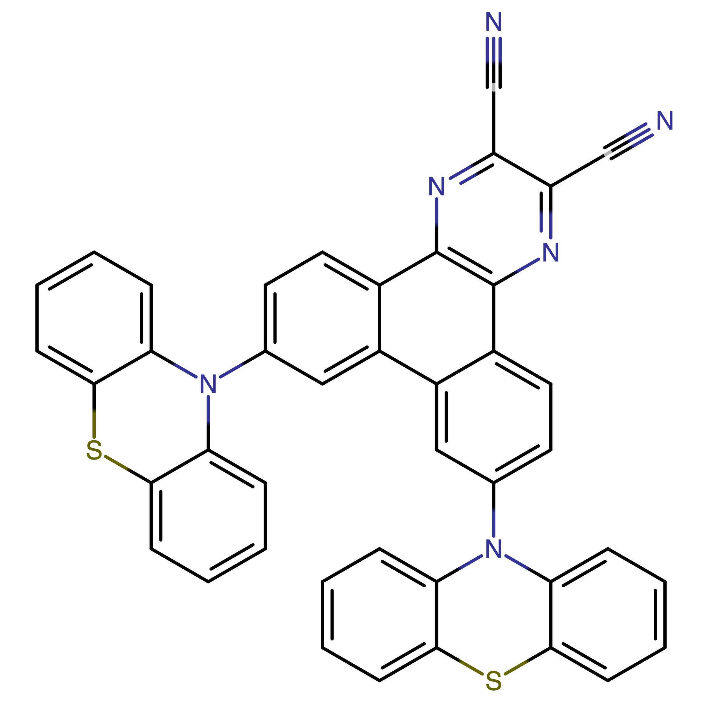 CAS 1803288-01-8 | 7,10-Di(10H-phenothiazin-10-yl)dibenzo[f,h]quinoxaline-2,3-dicarbonitrile