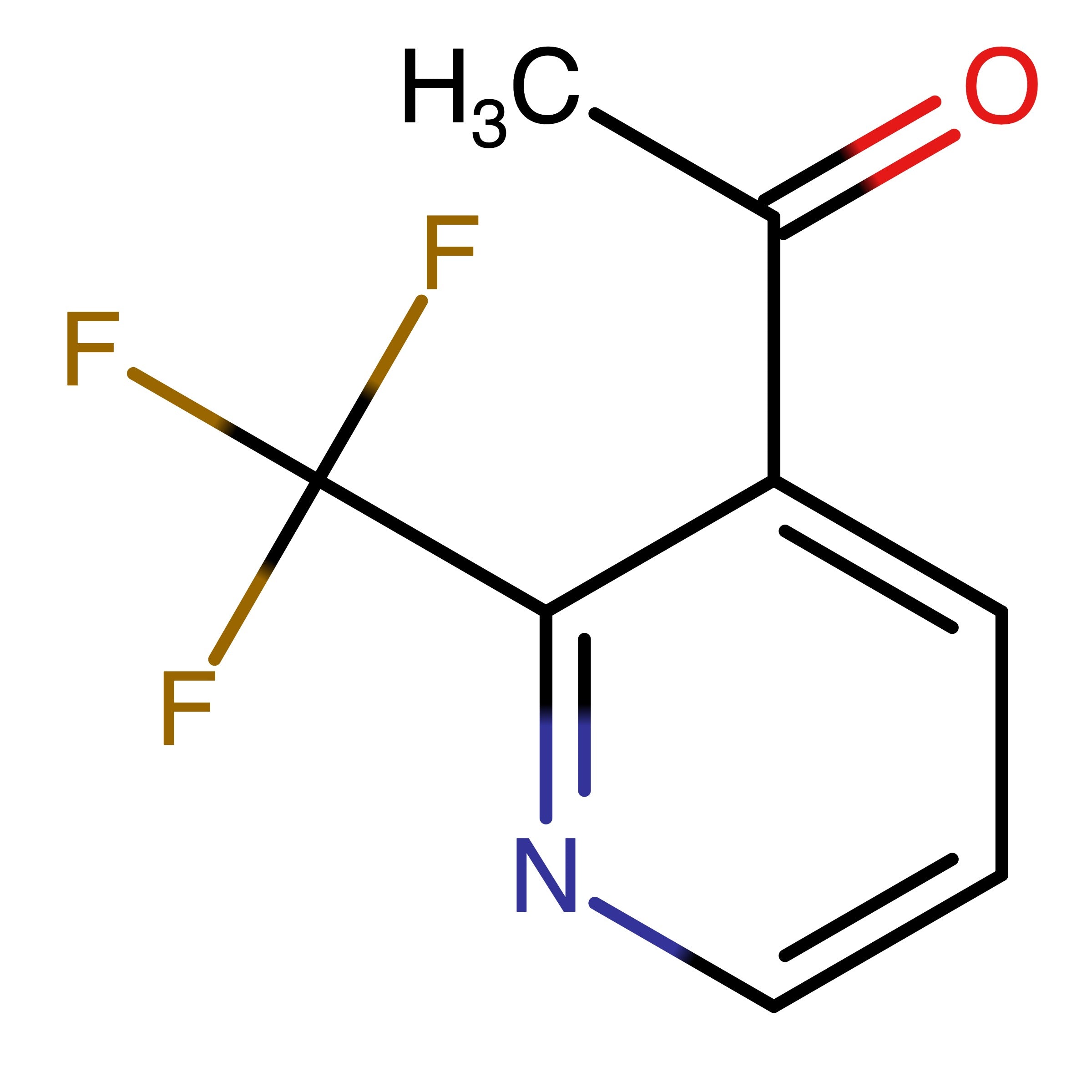CAS 1060810-84-5 | 1-[2-(Trifluoromethyl)pyridin-3-yl]ethan-1-one | MFCD11847722