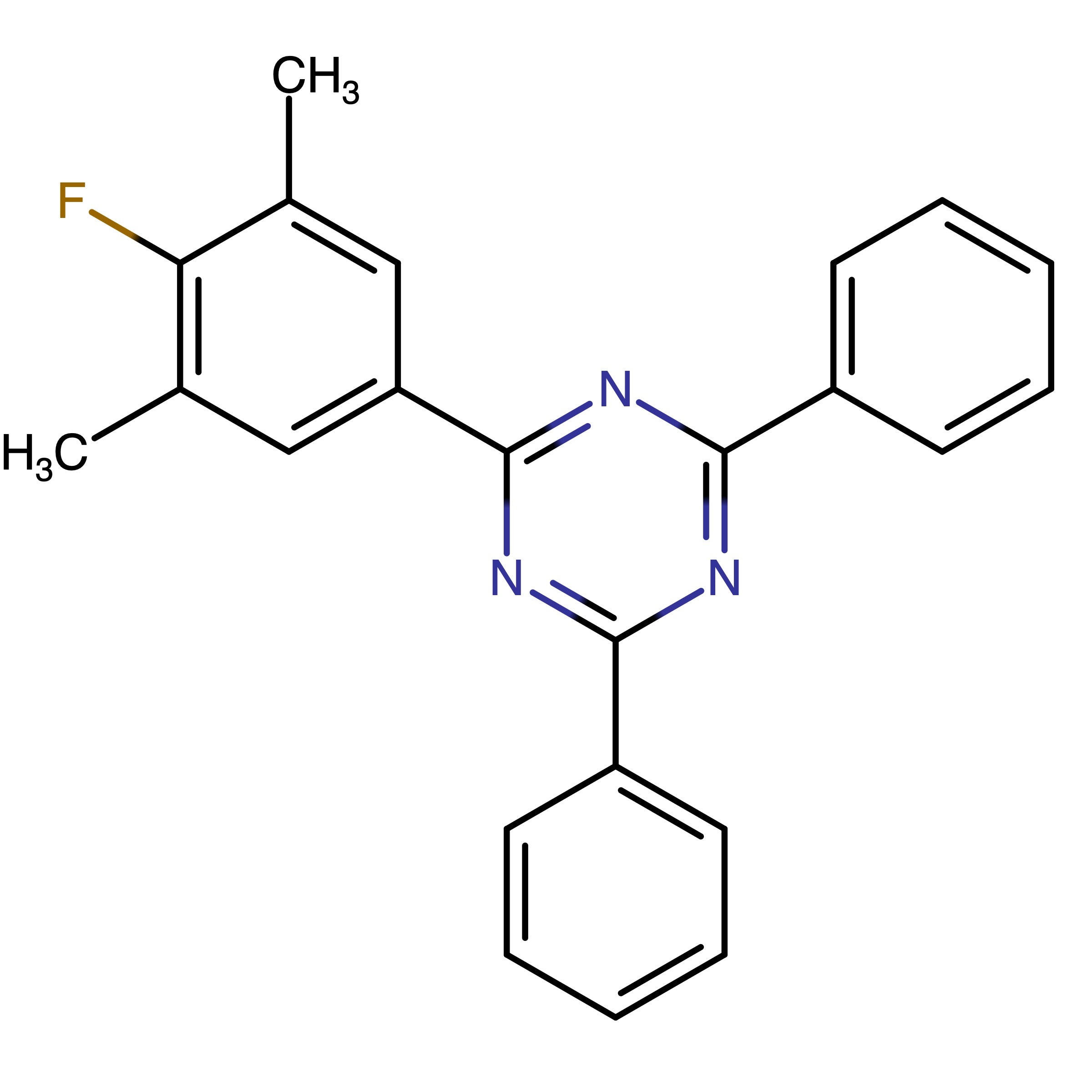 CAS 2061376-86-9 | 2-(4-Fluoro-3,5-dimethylphenyl)-4,6-diphenyl-1,3,5-triazine