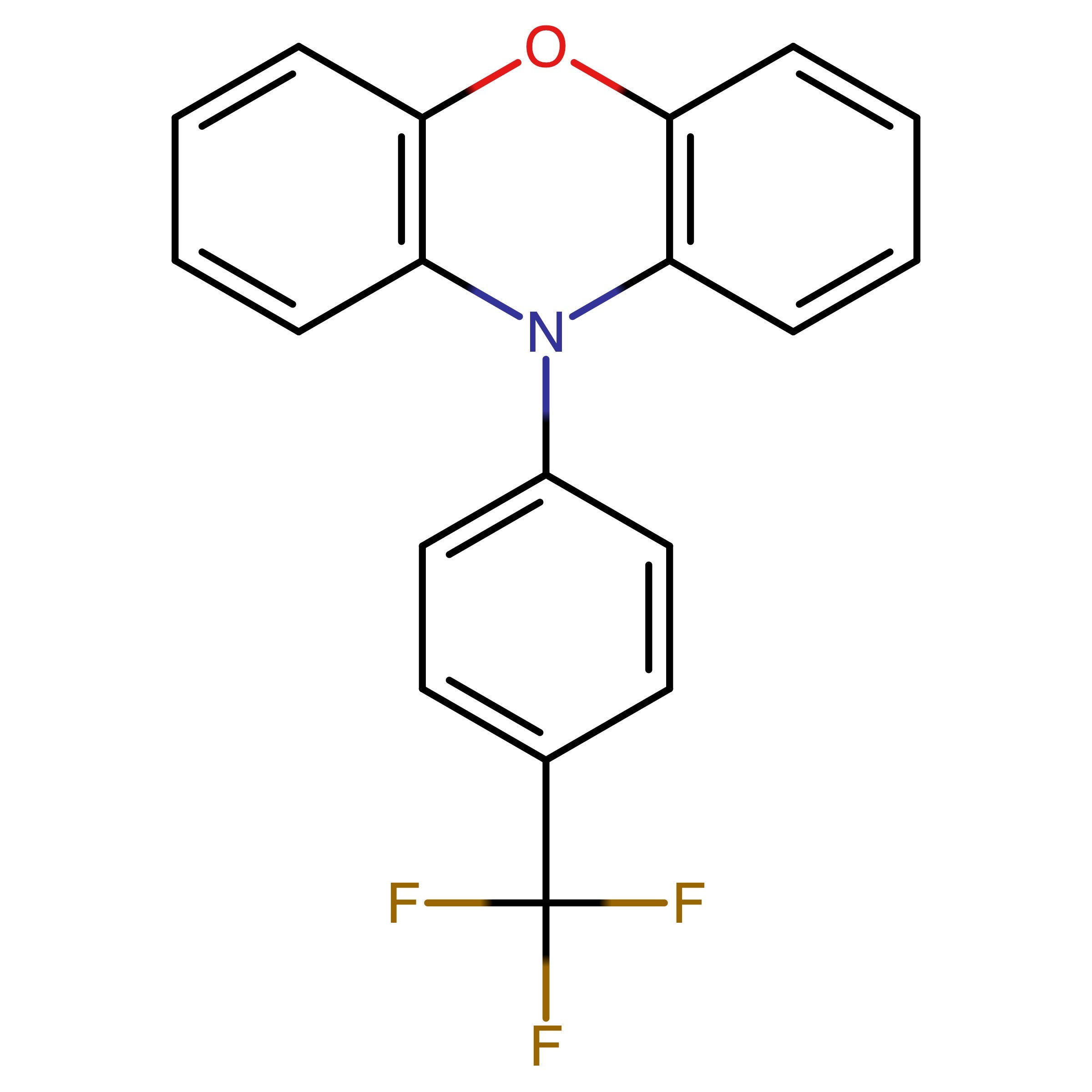 CAS 58736-86-0 | 10-(4-(Trifluoromethyl)phenyl)-10H-phenoxazine
