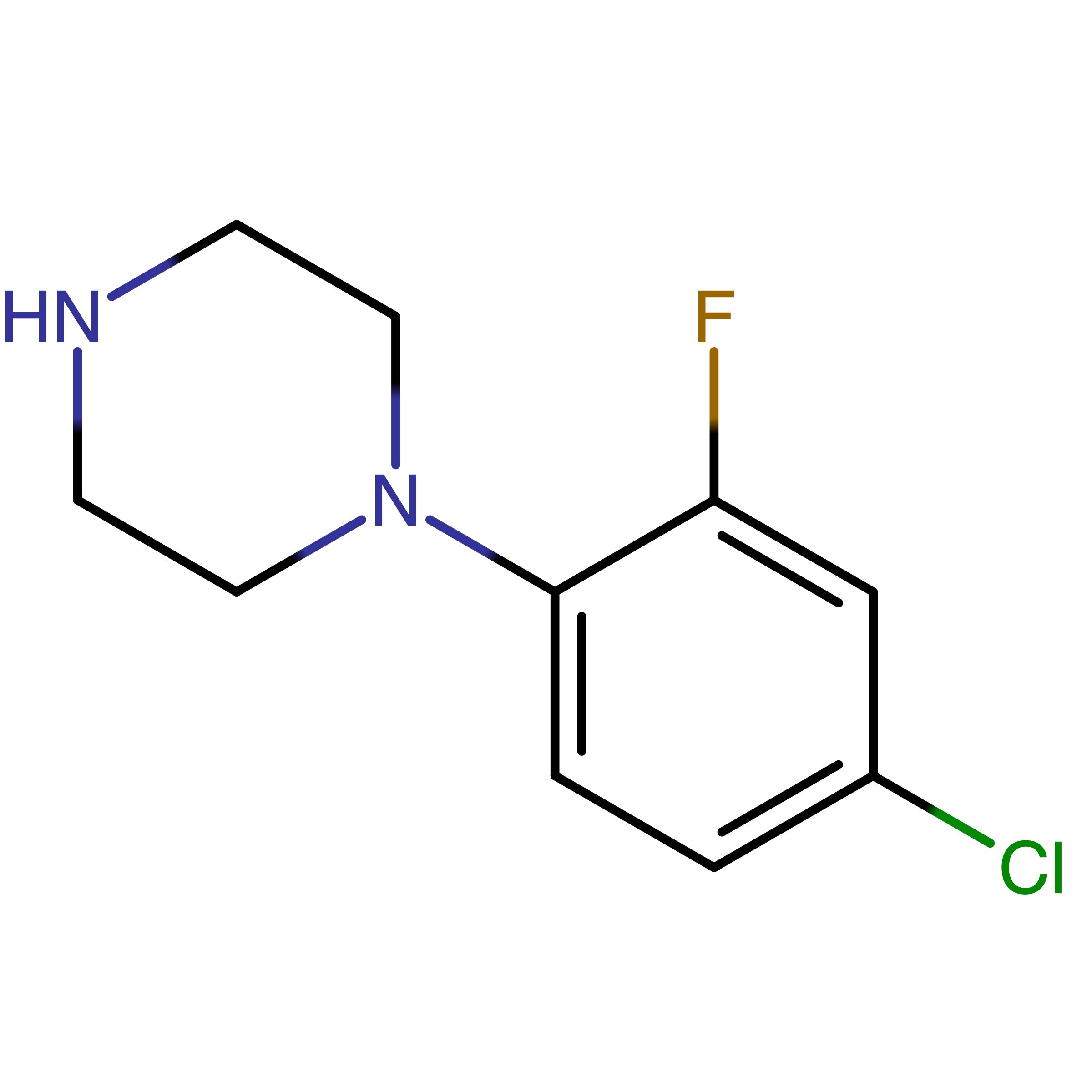 CAS 515160-75-5 | 1-(4-Chloro-2-fluorophenyl)piperazine | MFCD03840448