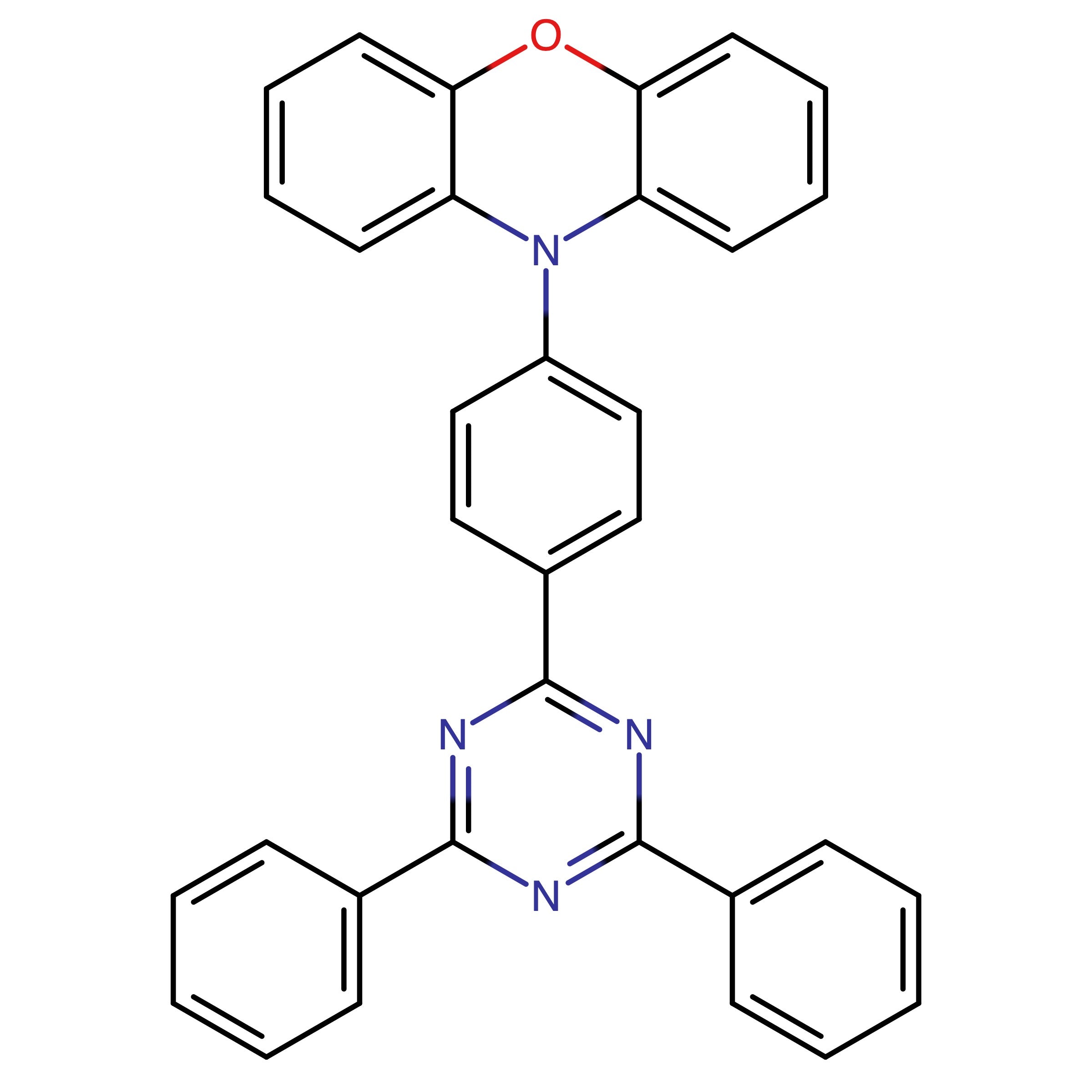 CAS 1411910-25-2 | 10-(4-(4,6-Diphenyl-1,3,5-triazin-2-yl)phenyl)-10H-phenoxazine