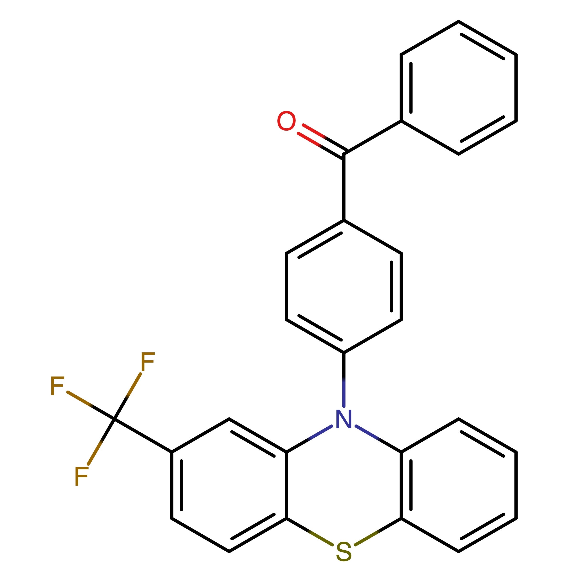 CAS 677749-71-2 | Phenyl(4-(2-(trifluoromethyl)-10H-phenothiazin-10-yl)phenyl)methanone
