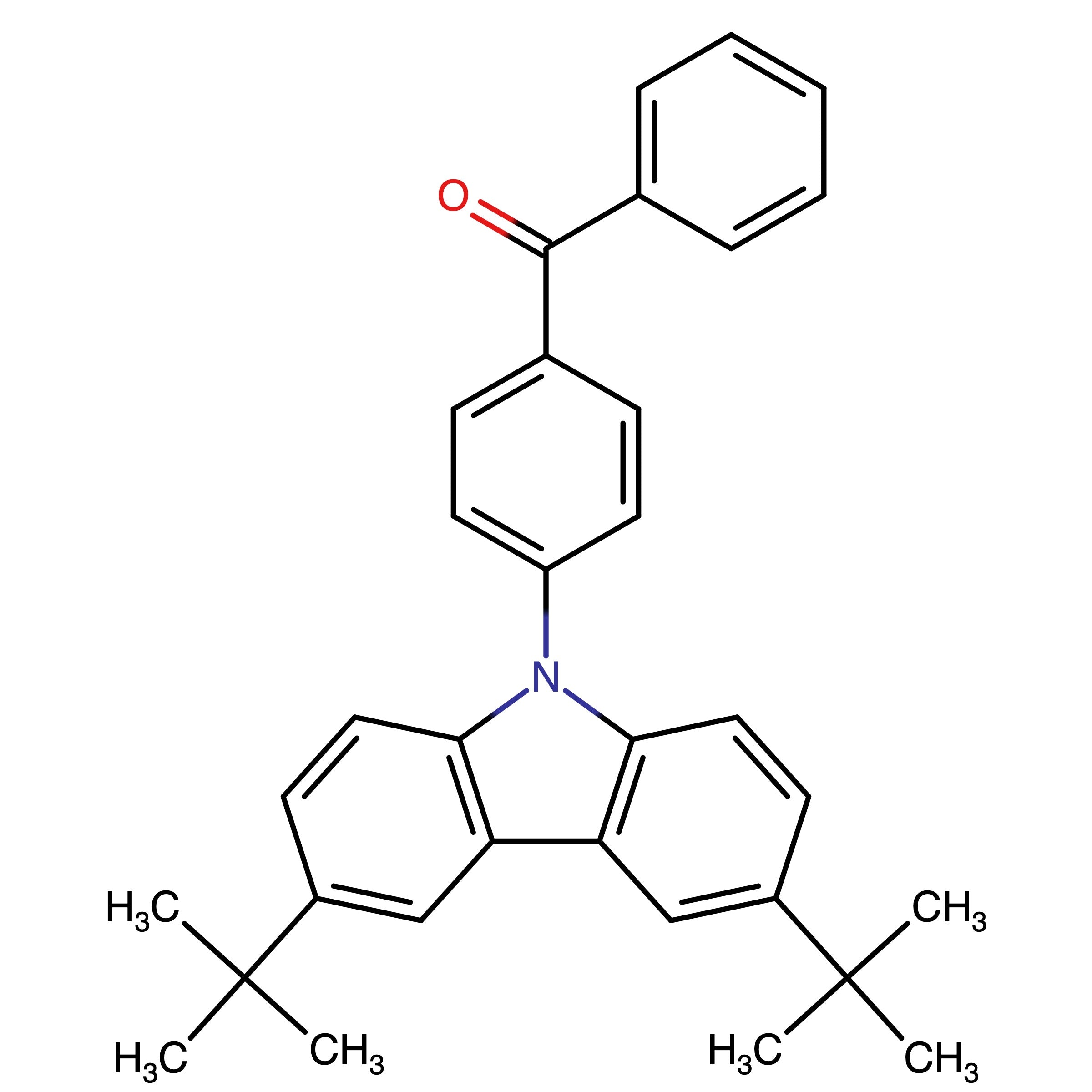 CAS 251902-46-2 | (4-(3,6-Di-tert-butyl-9H-carbazol-9-yl)phenyl)(phenyl)methanone