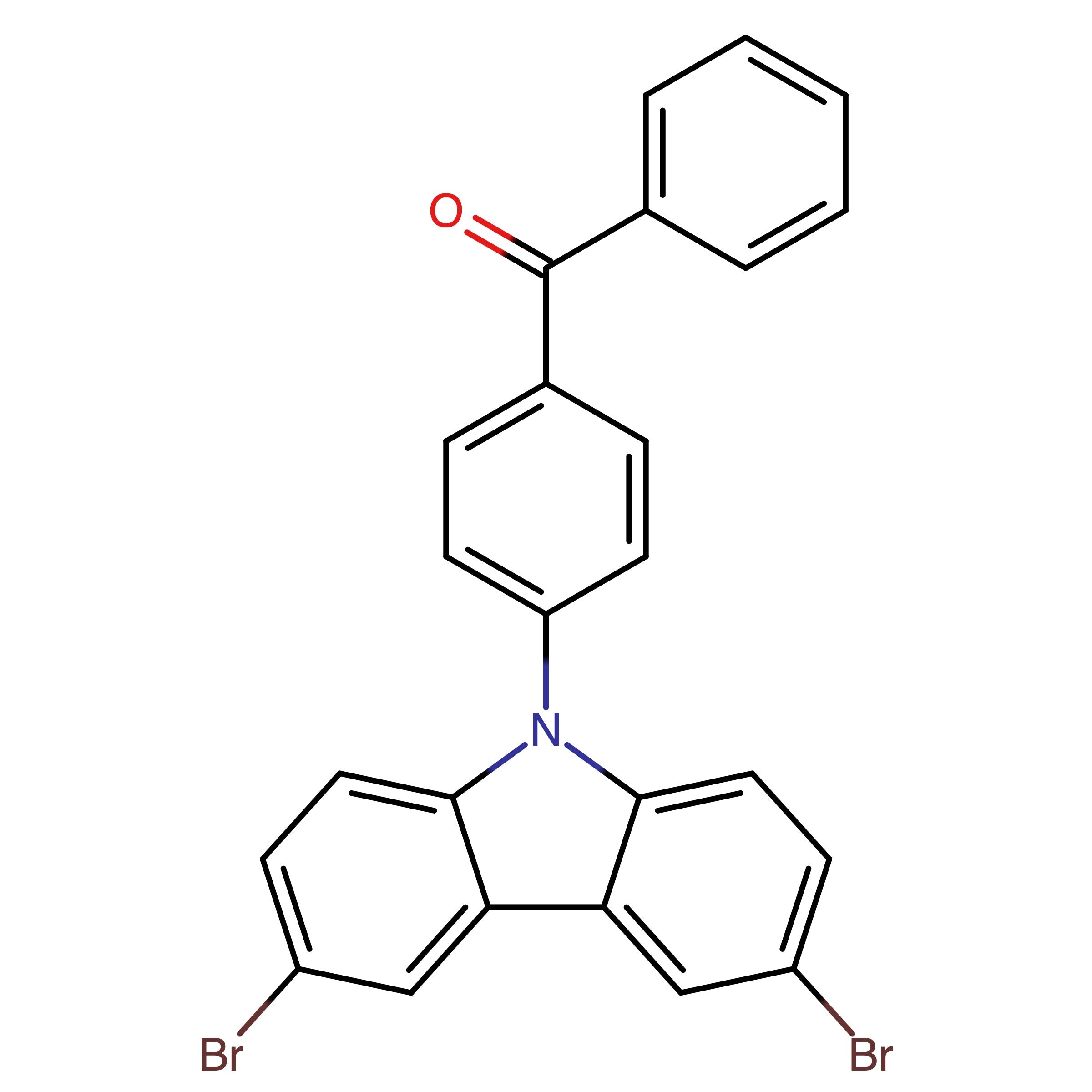 CAS 1428762-48-4 | (4-(3,6-Dibromo-9H-carbazol-9-yl)phenyl)(phenyl)methanone