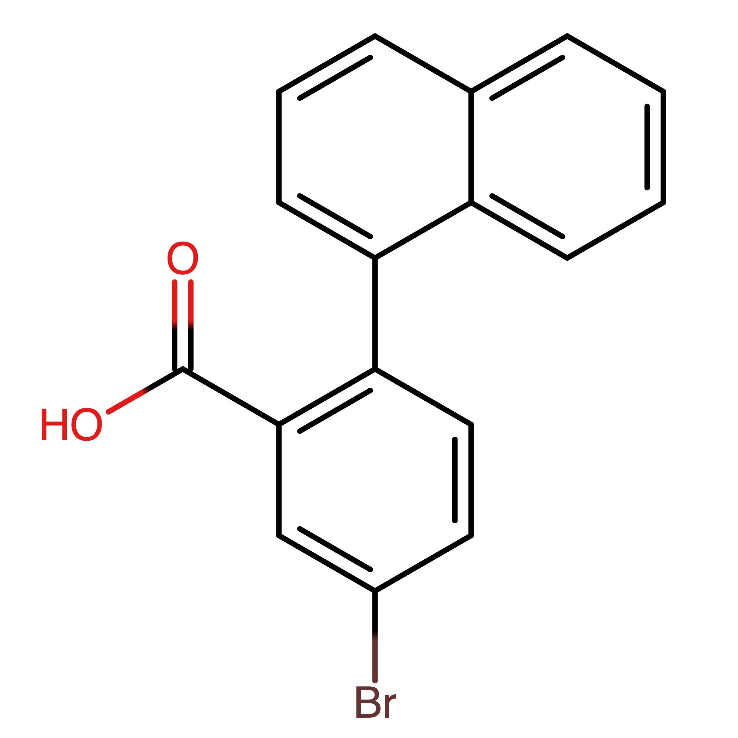 CAS 1262281-87-7 | 5-Bromo-2-(naphthalene-1-yl)benzoic acid