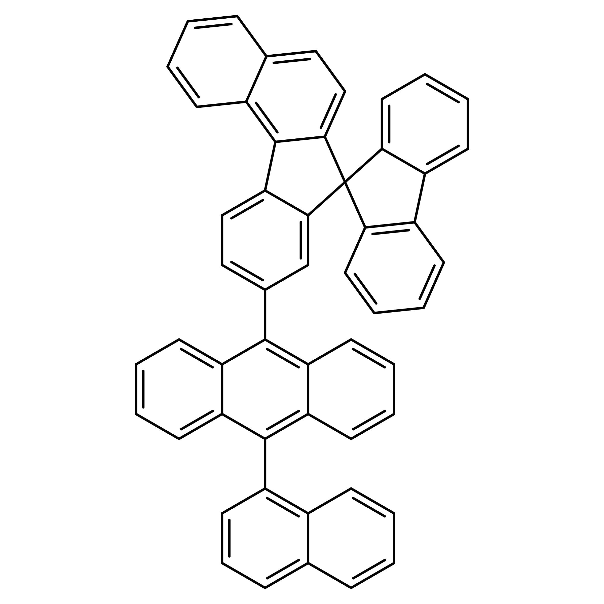 CAS 1262281-89-9 | 9-(10-(Naphthalen-1-yl)anthracen-9-yl)spiro[benzo[c]fluorene-7,9'-fluorene]
