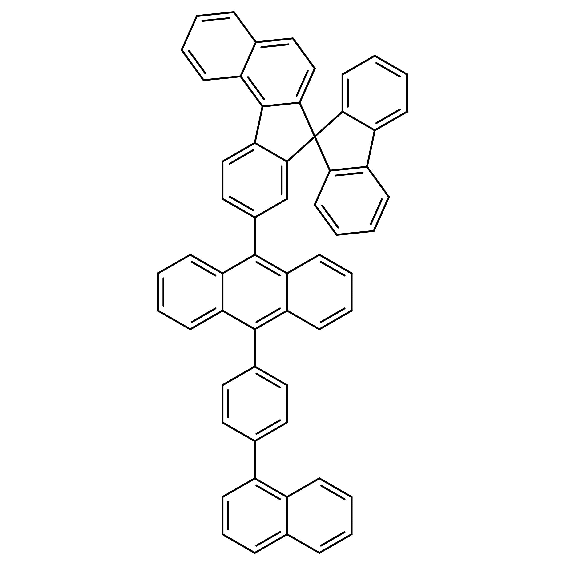 CAS 1262281-90-2 | 9-(10-(4-(Naphthalen-1-yl)phenyl)anthracen-9-yl)spiro[benzo[c]fluorene-7,9'-fluorene]