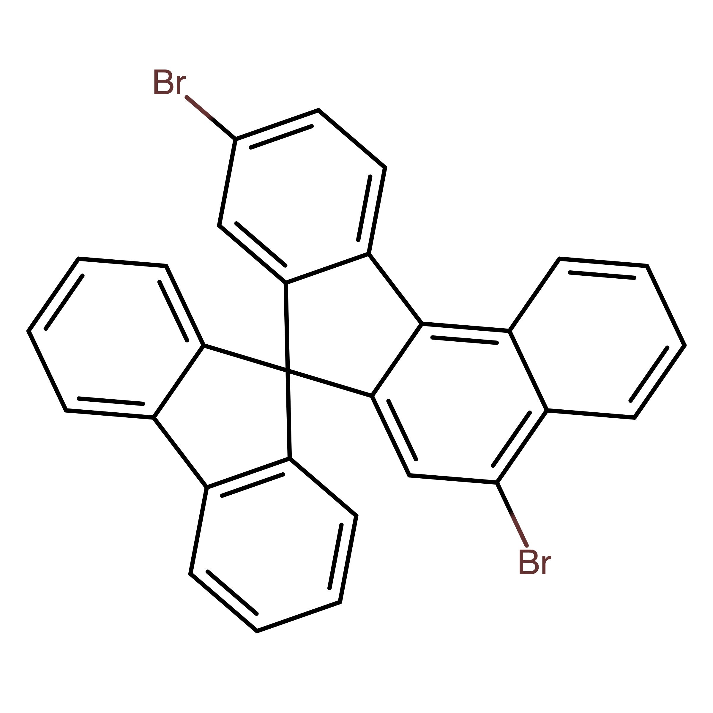 CAS 1242570-65-5 | 5,9-Dibromospiro[benzo[c]fluorene-7,9'-fluorene] | MFCD28716949