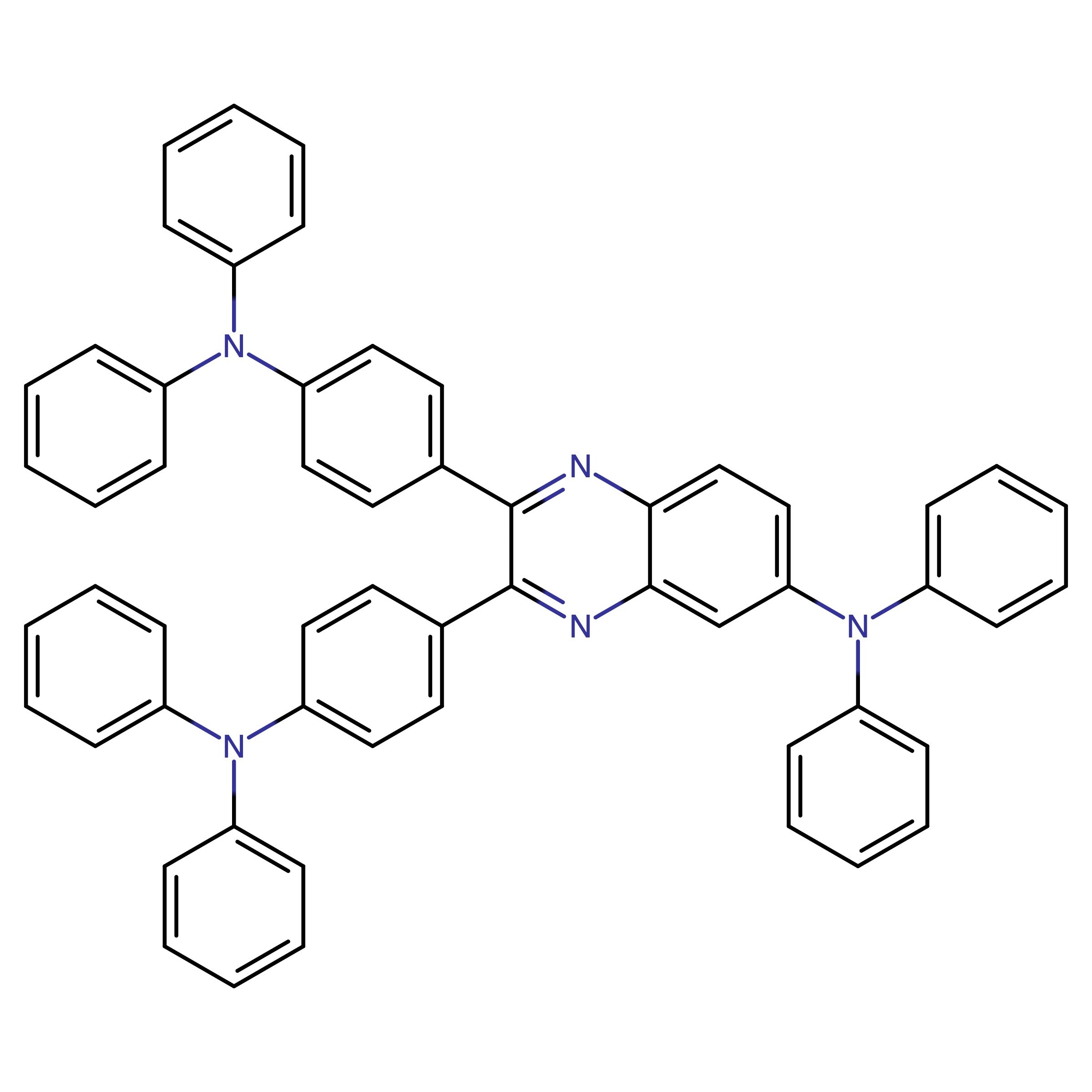 CAS 2311925-72-9 | 4,4'-(6-(Diphenylamino)quinoxaline-2,3-diyl)bis(N,N-diphenylaniline)