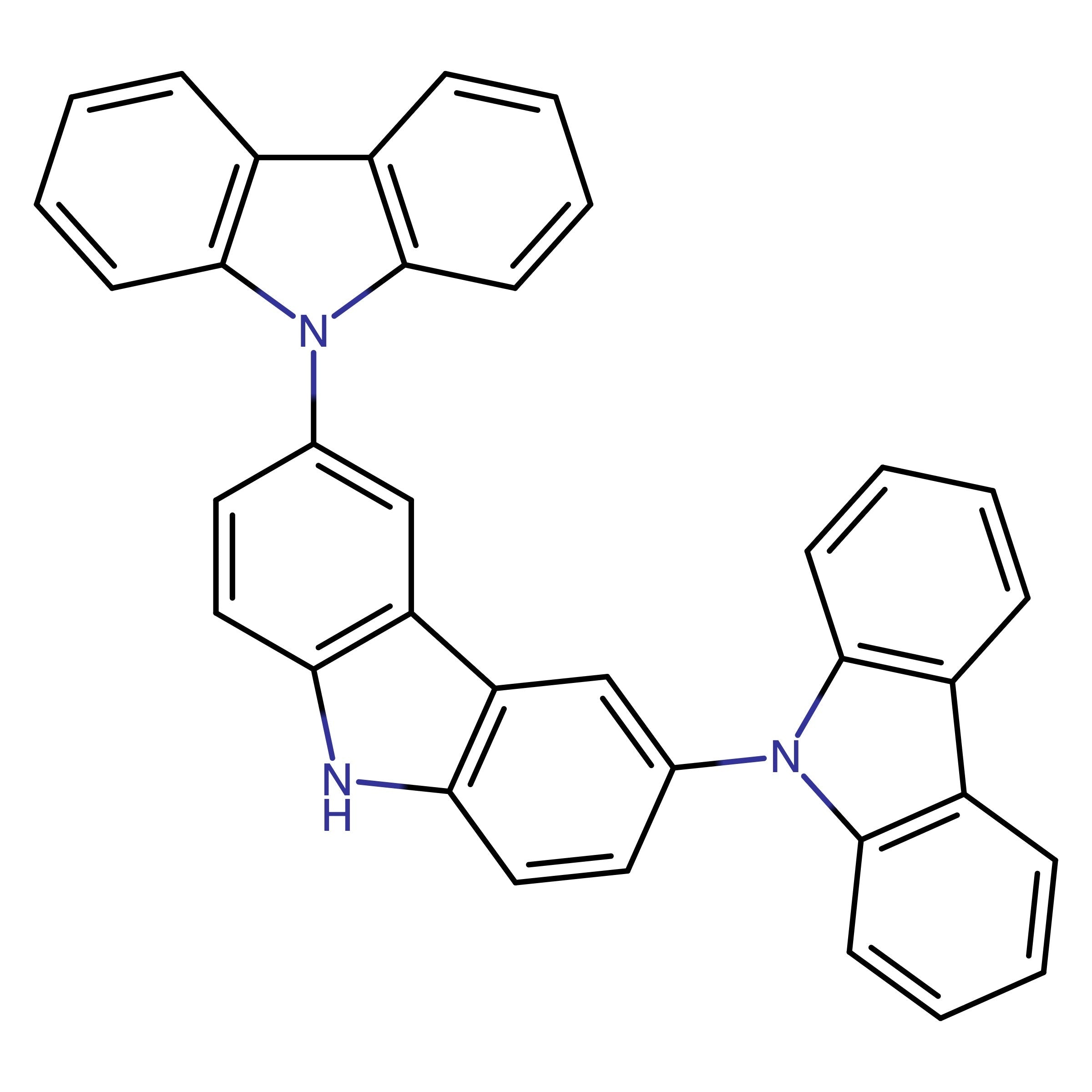 CAS 606129-90-2 | 9'H-9,3':6',9''-Tercarbazole | MFCD29472452