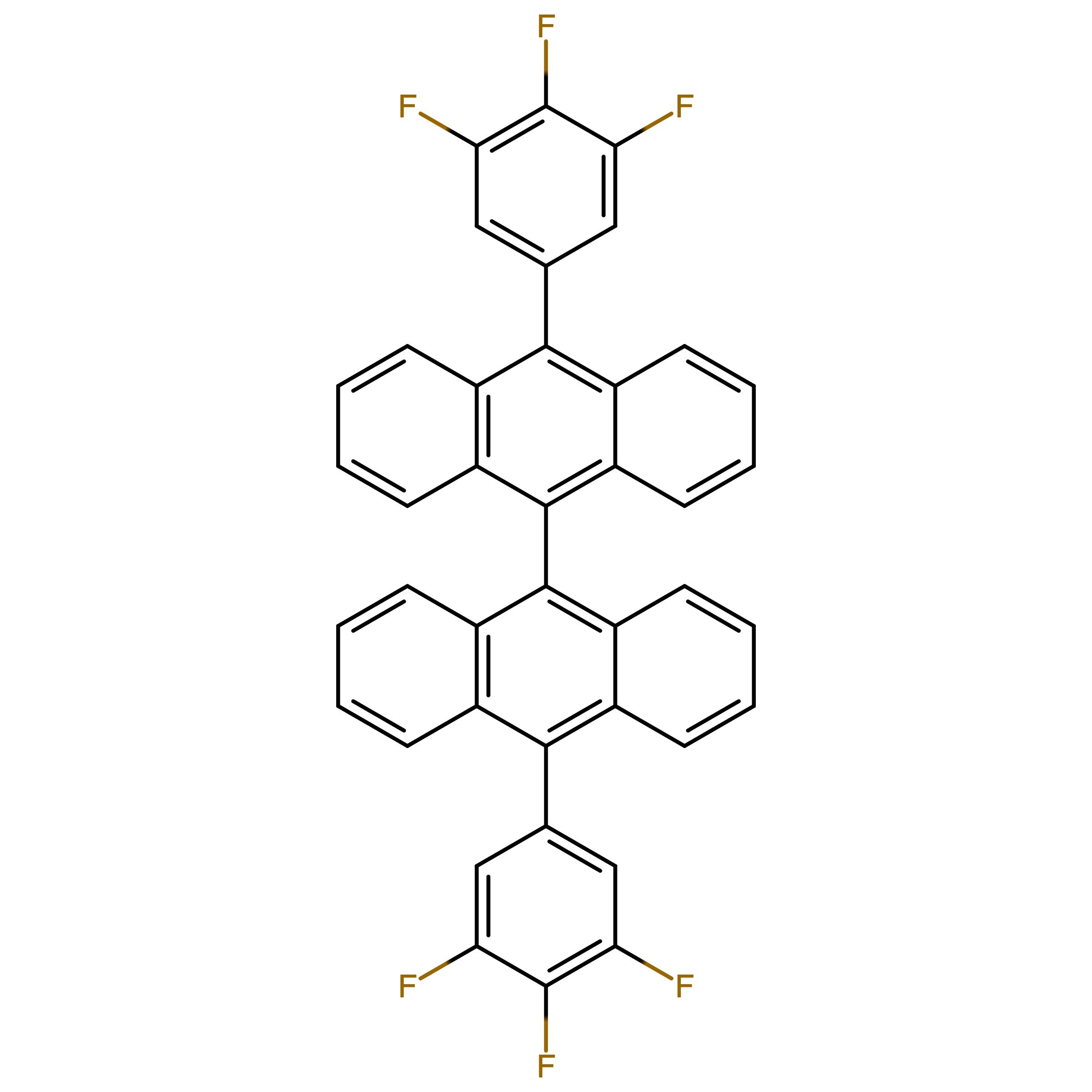 CAS 1505455-99-1 | 10,10'-Bis(3,4,5-trifluorophenyl)-9,9'-bianthracene