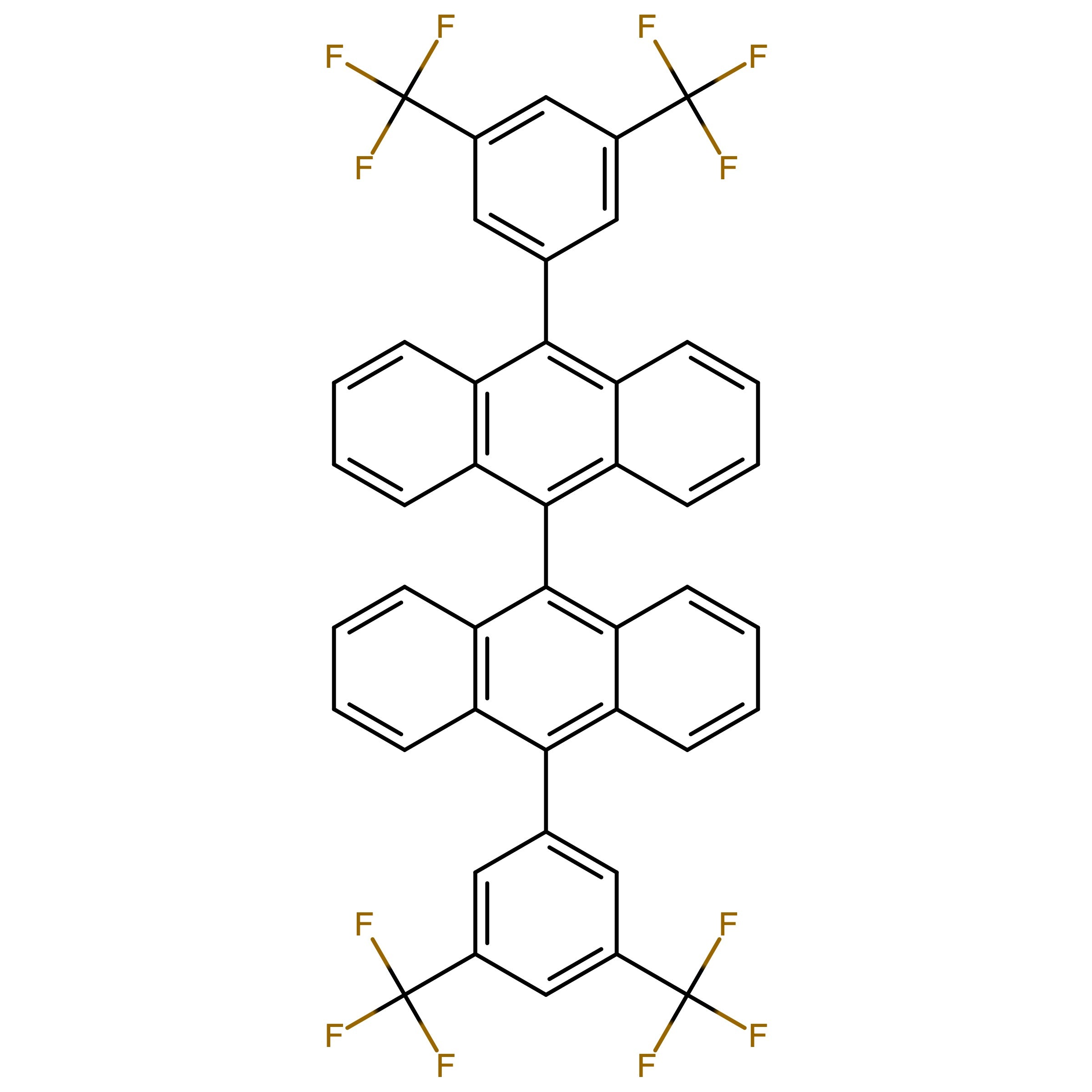CAS 1505456-00-7 | 10,10'-Bis(3,5-bis(trifluoromethyl)phenyl)-9,9'-bianthracene