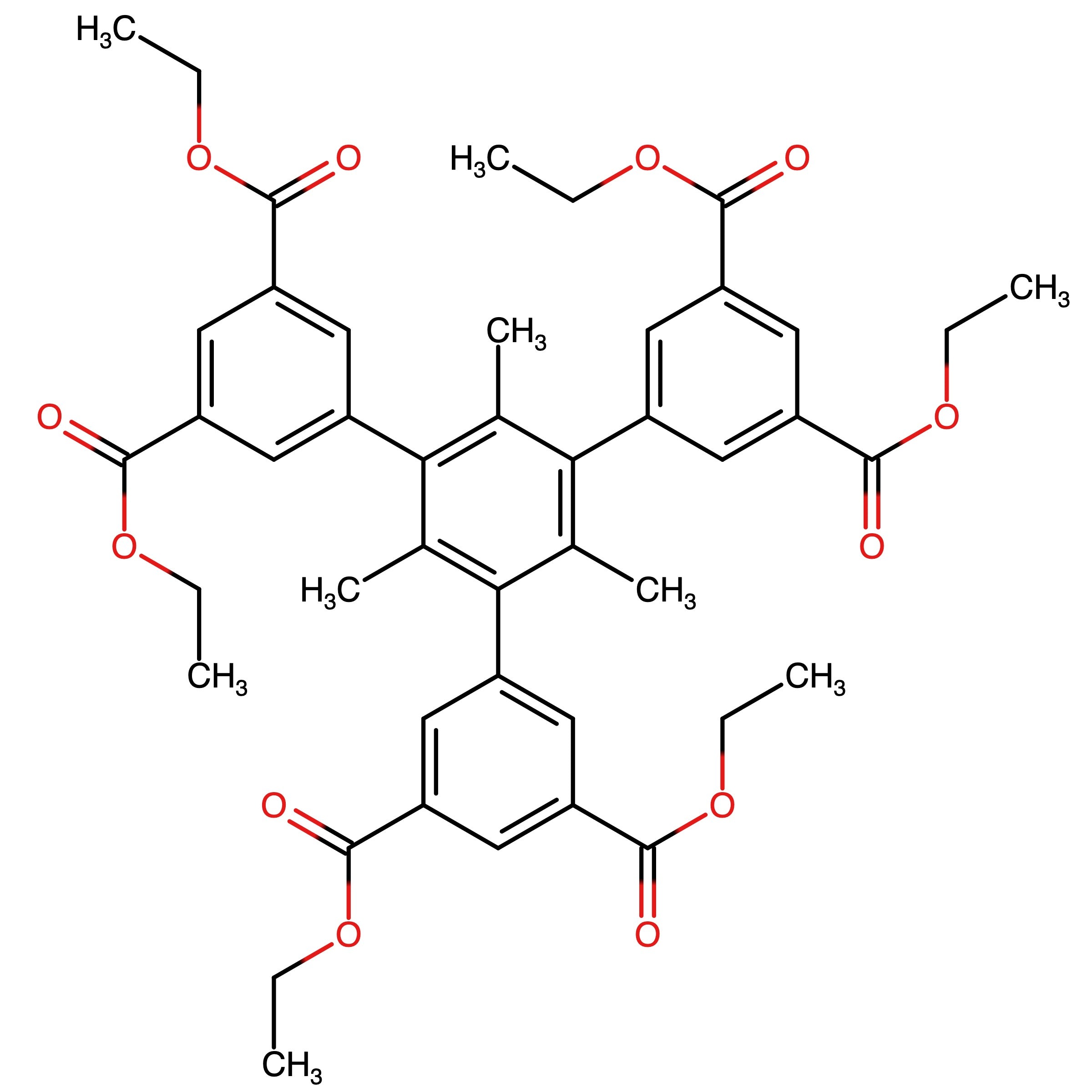 CAS 1471985-09-7 | Tetraethyl 5'-(3,5-bis(ethoxycarbonyl)phenyl)-2',4',6'-trimethyl-[1,1':3',1''-terphenyl]-3,3'',5,5''-tetracarboxylate