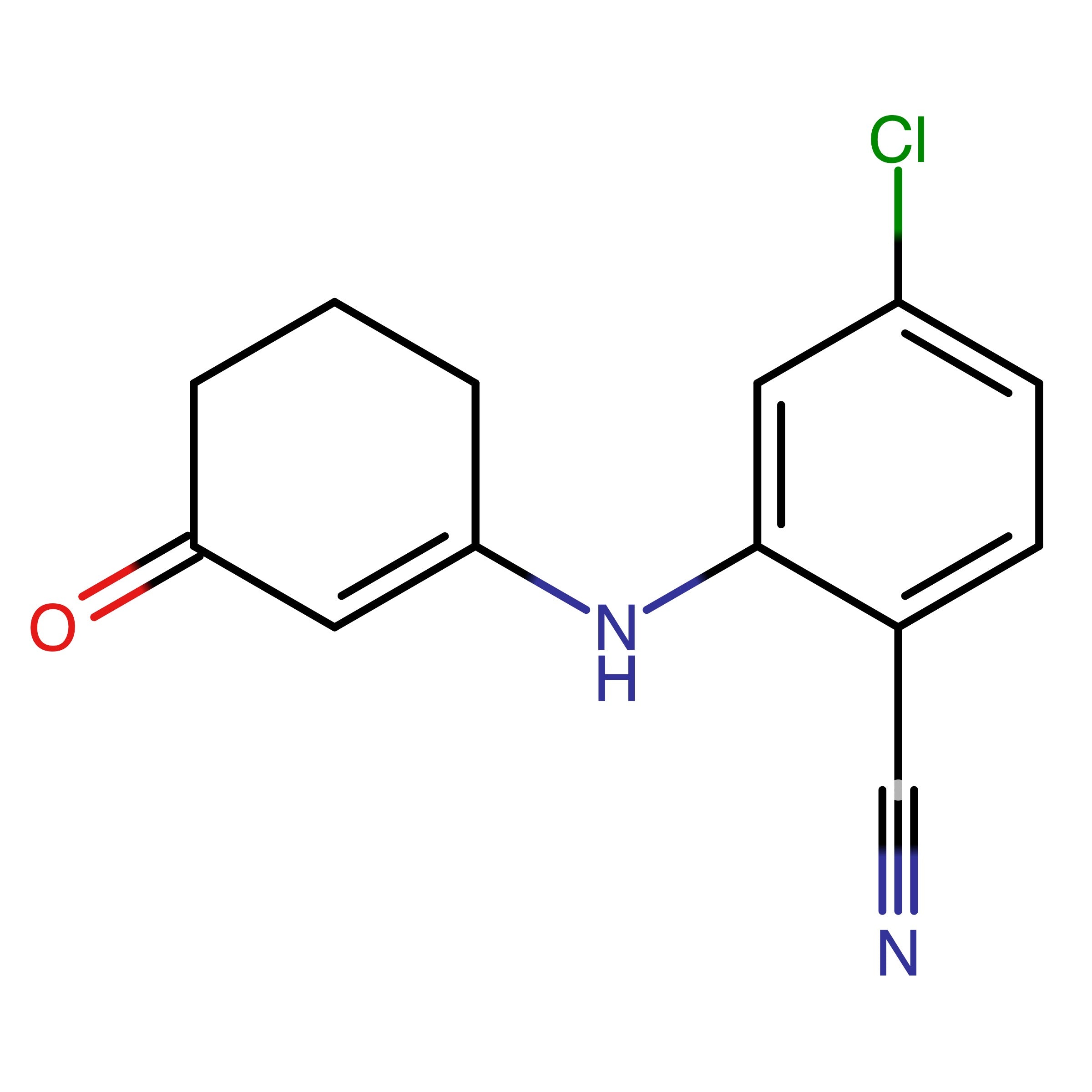 CAS 790618-62-1 | 4-Chloro-2-((3-oxocyclohex-1-en-1-yl)amino)benzonitrile