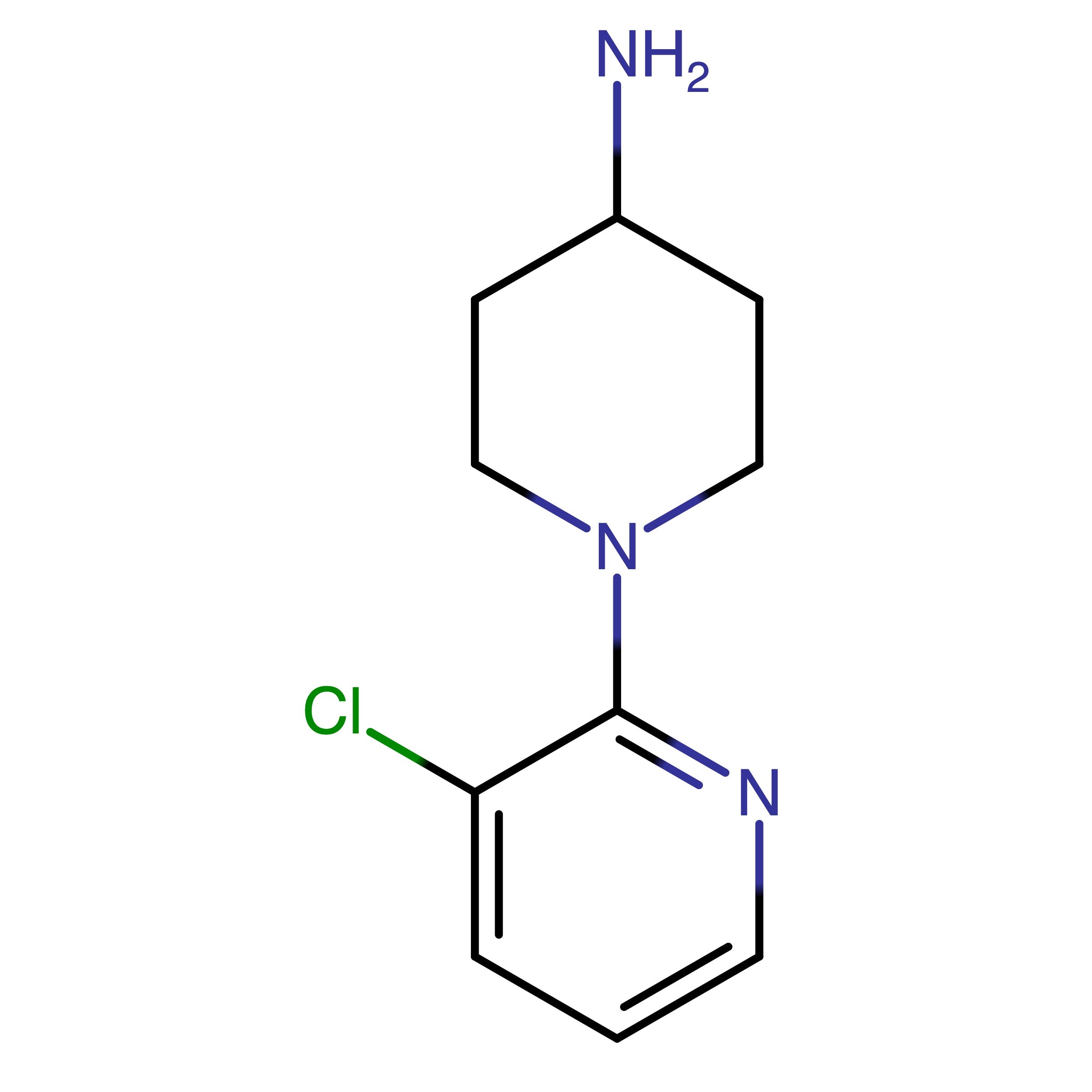 CAS 777009-05-9 | 1-(3-Chloro-2-pyridinyl)-4-piperidinamine | MFCD08060987
