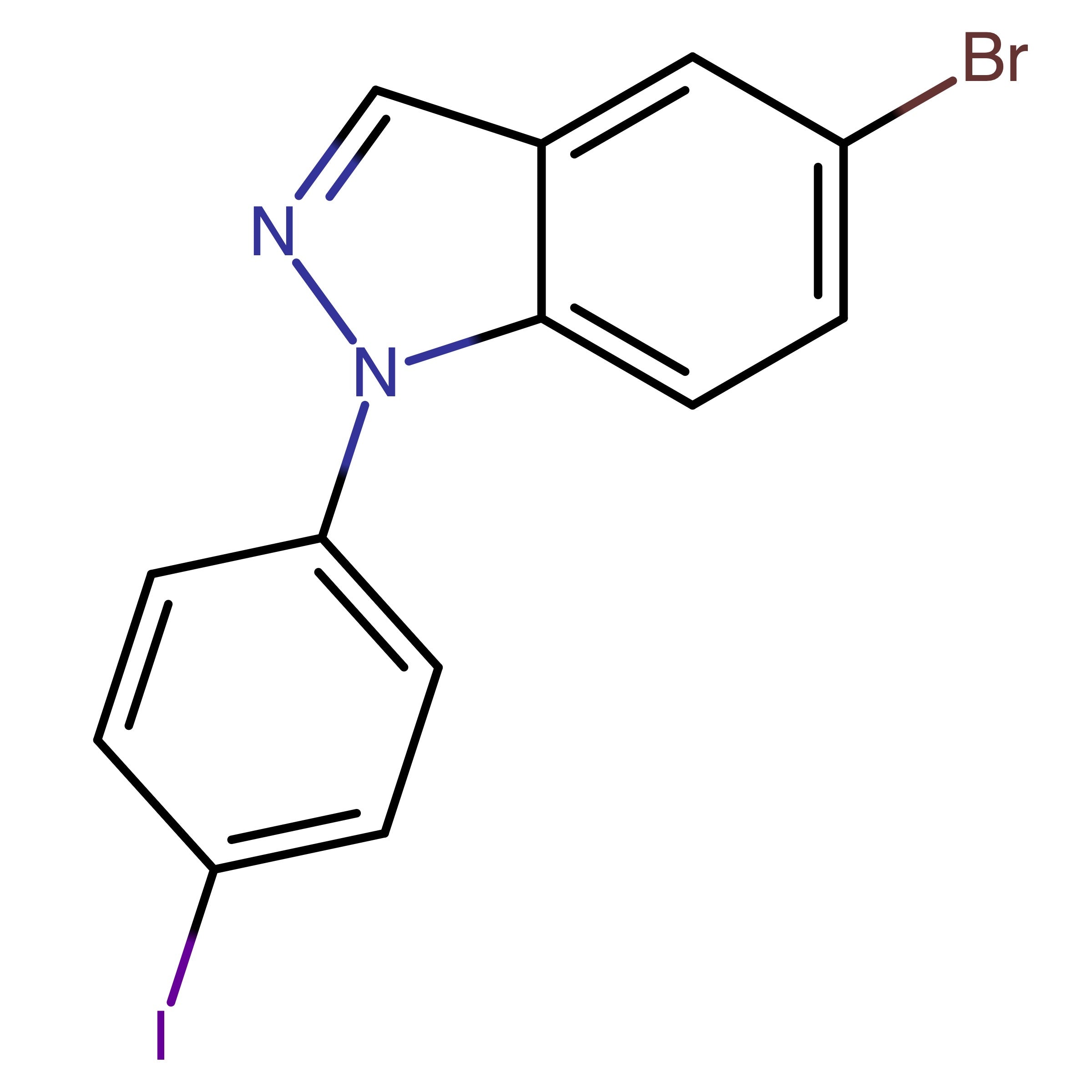 CAS 1433850-54-4 | 5-Bromo-1-(4-iodophenyl)-1H-indazole