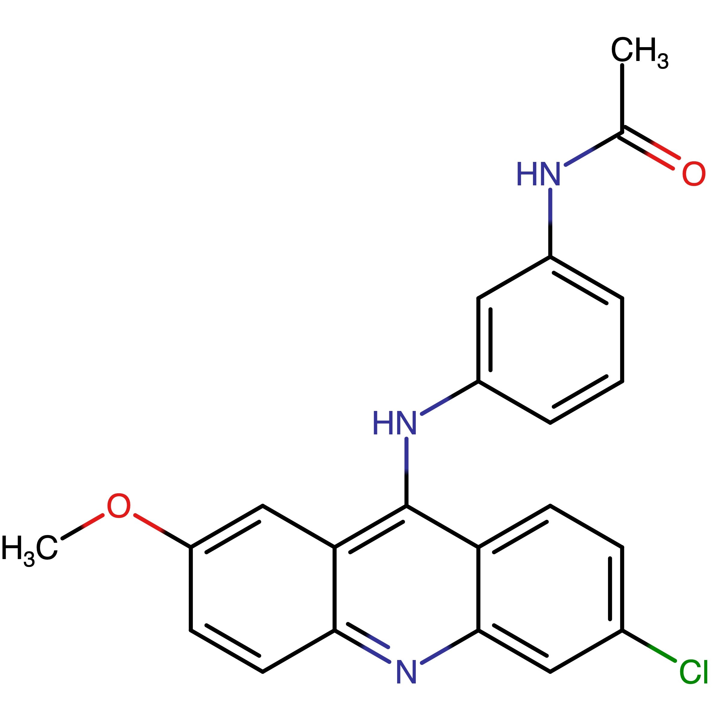 CAS 1312923-71-9 | N-(3-(6-Chloro-2-methoxyacridin-9-ylamino)phenyl) acetamide
