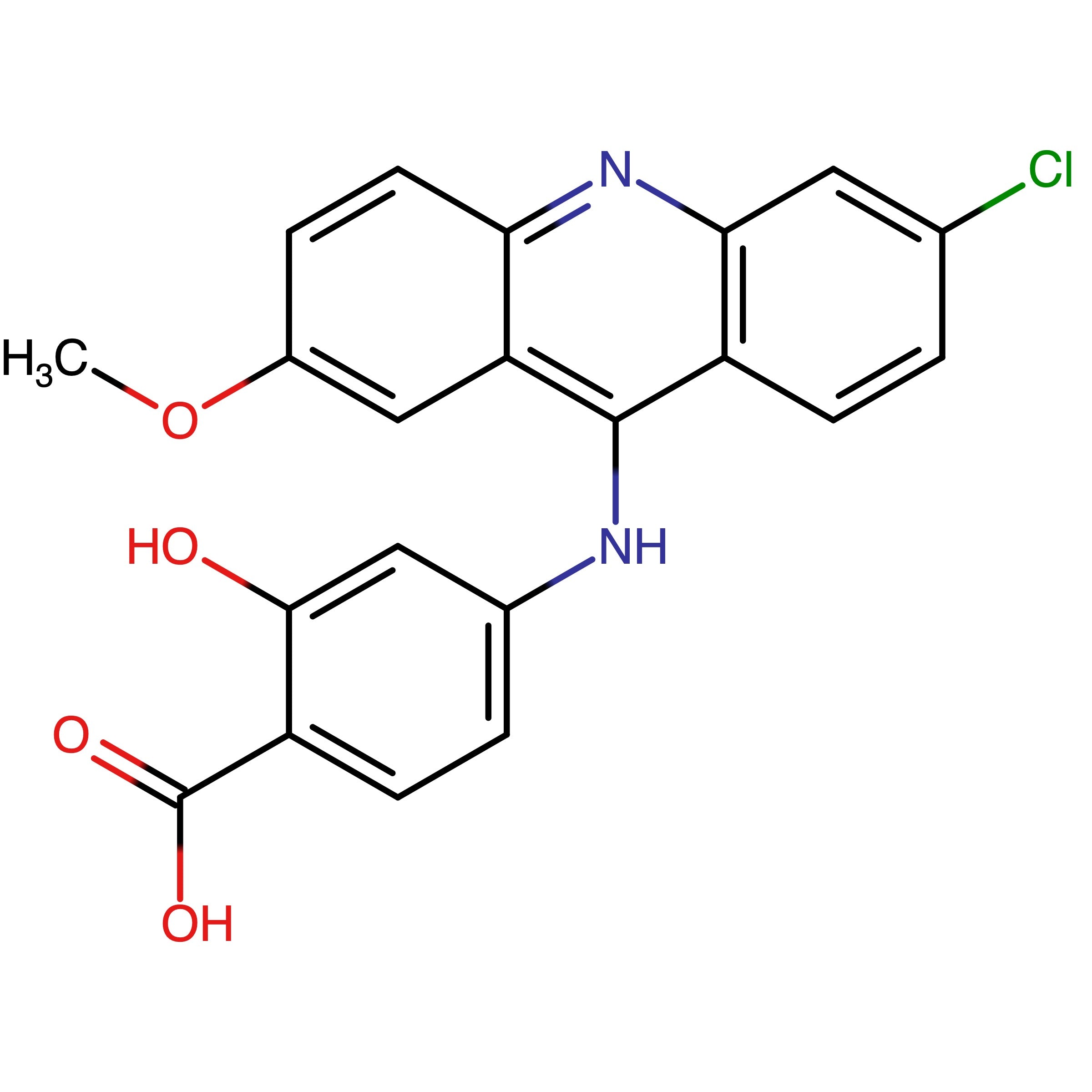 CAS 785712-53-0 | 4-(6-Chloro-2-methoxyacridin-9-ylamino)-2-hydroxy- benzoic acid