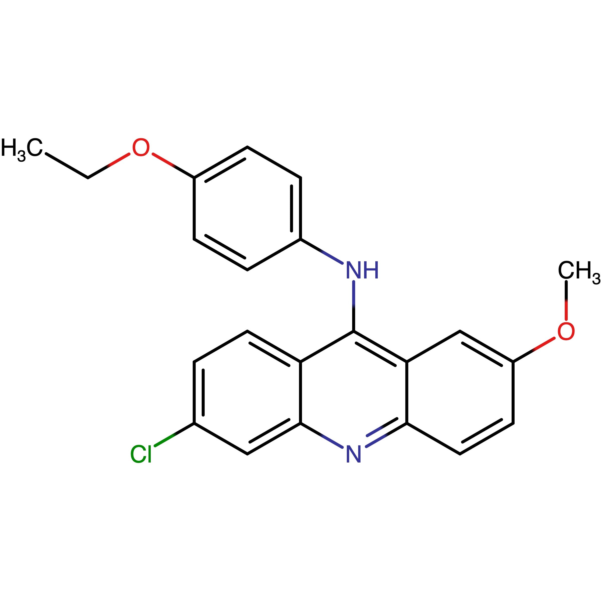 CAS 143251-39-2 | 6-Chloro-N-(4-ethoxyphenyl)-2-methoxyacridin-9-amine