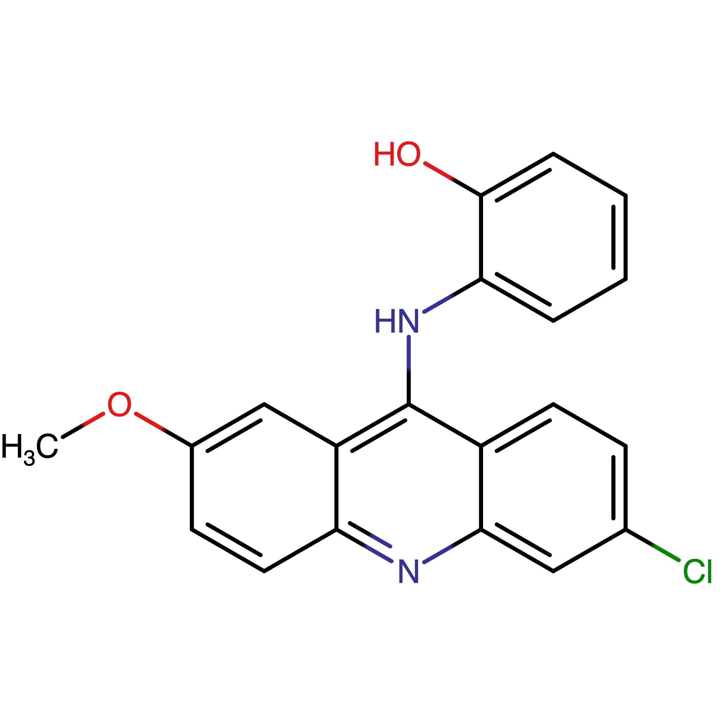 CAS 1312923-74-2 | 2-(6-Chloro-2-methoxyacridin-9-ylamino)phenol
