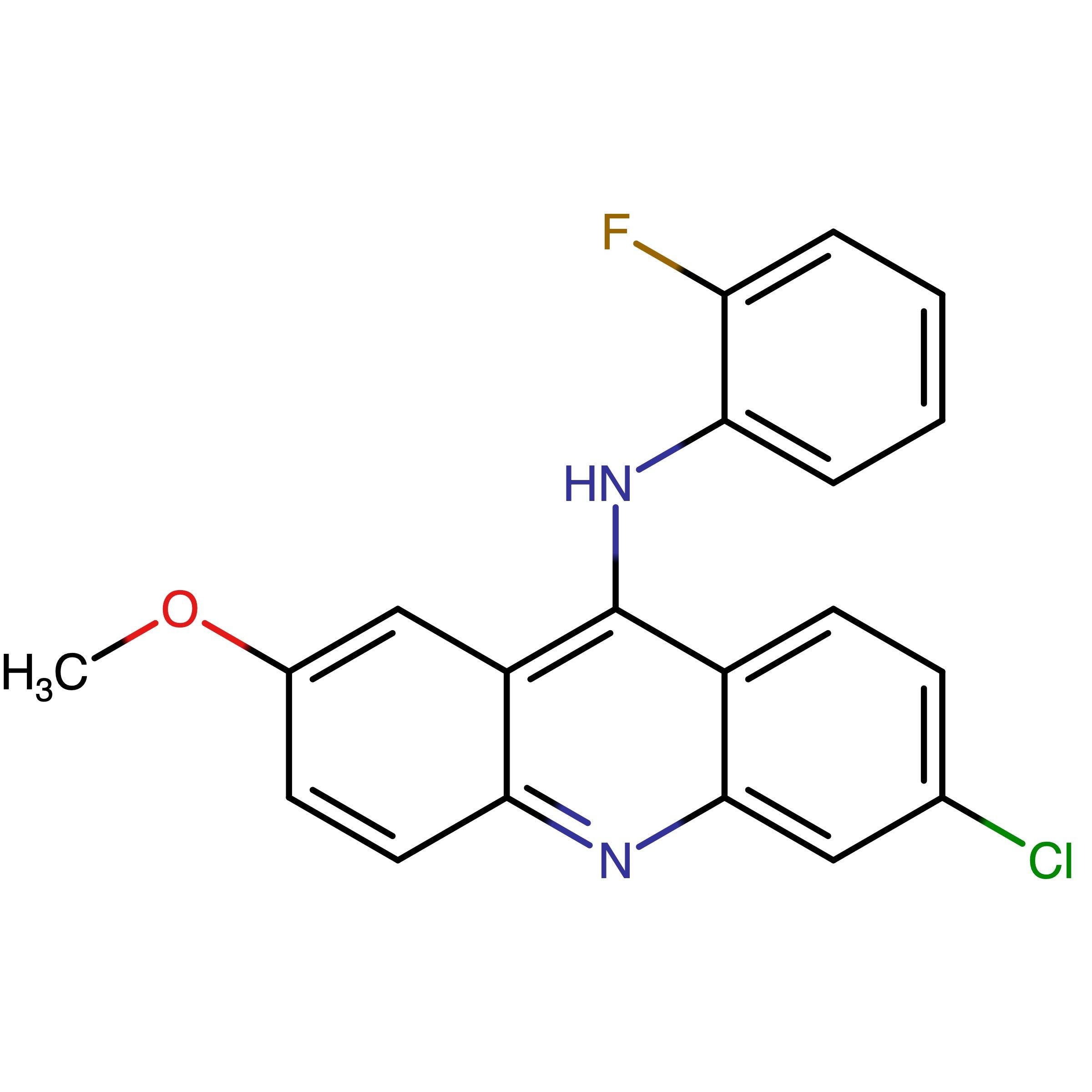 CAS 1312923-77-5 | 6-Chloro-N-(2-fluorophenyl)-2-methoxyacridin-9-amine