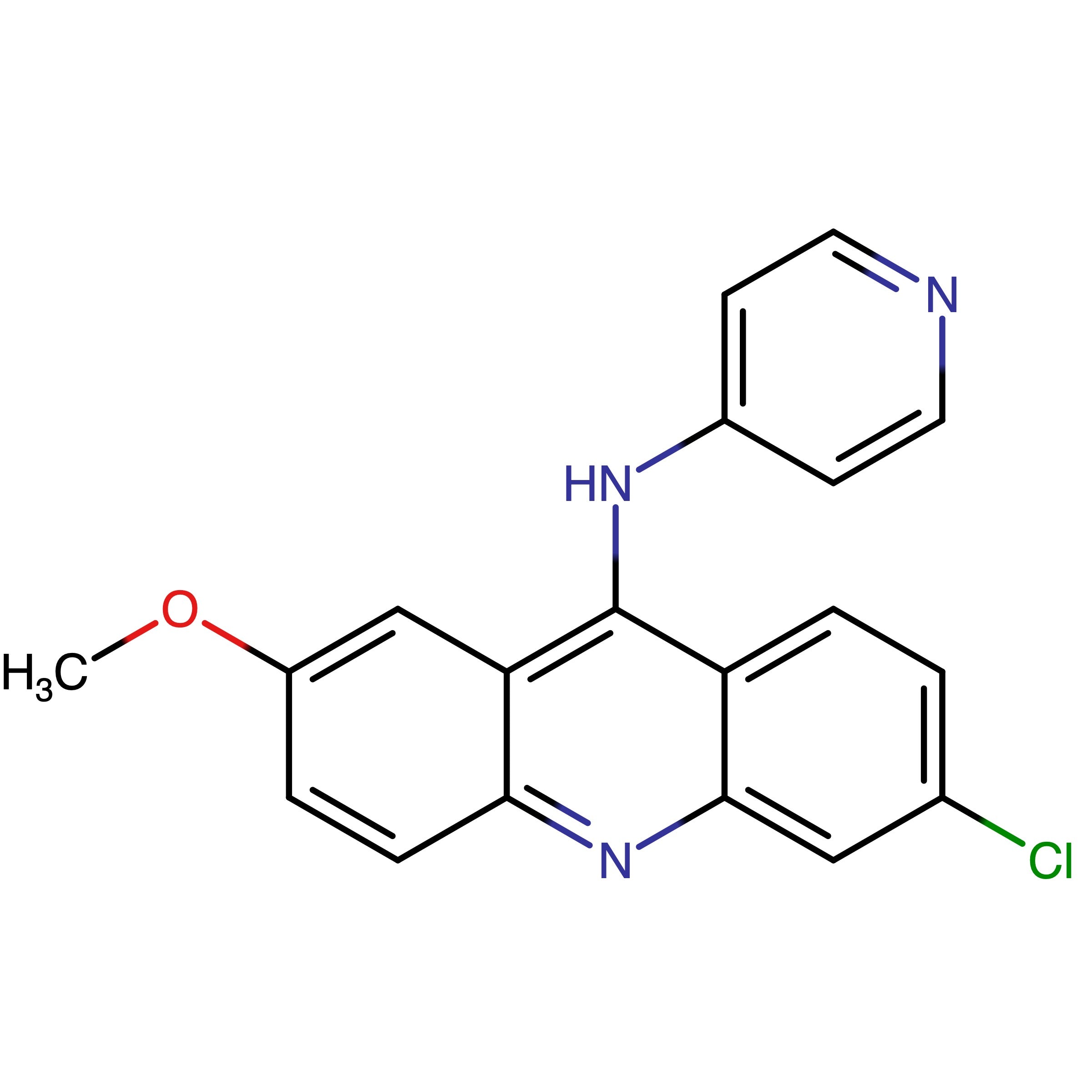 CAS 1312923-79-7 | 6-Chloro-2-methoxy-N-(pyridin-4-yl)acridin-9-amine