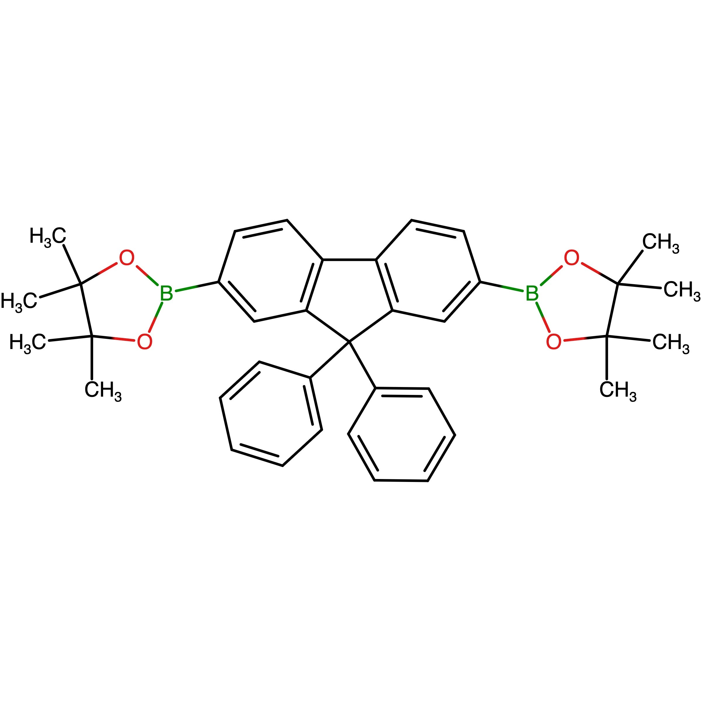 CAS 474918-36-0 | 2,2'-(9,9-Diphenyl-9H-fluorene-2,7-diyl)bis(4,4,5,5-tetramethyl-1,3,2-dioxaborolane)