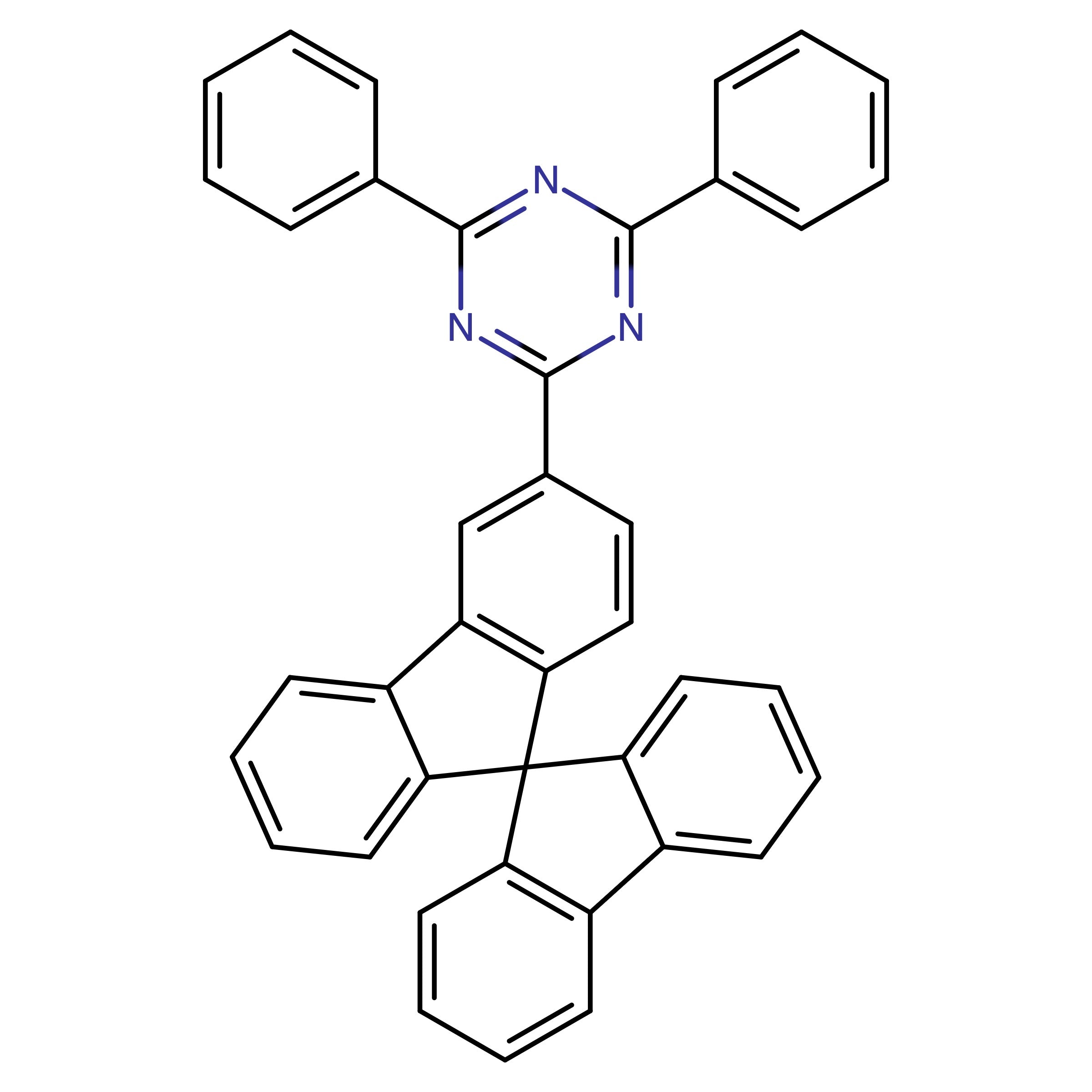 CAS 1639424-37-5 | 2-(9,9'-Spirobi[fluoren]-3-yl)-4,6-diphenyl-1,3,5-triazine