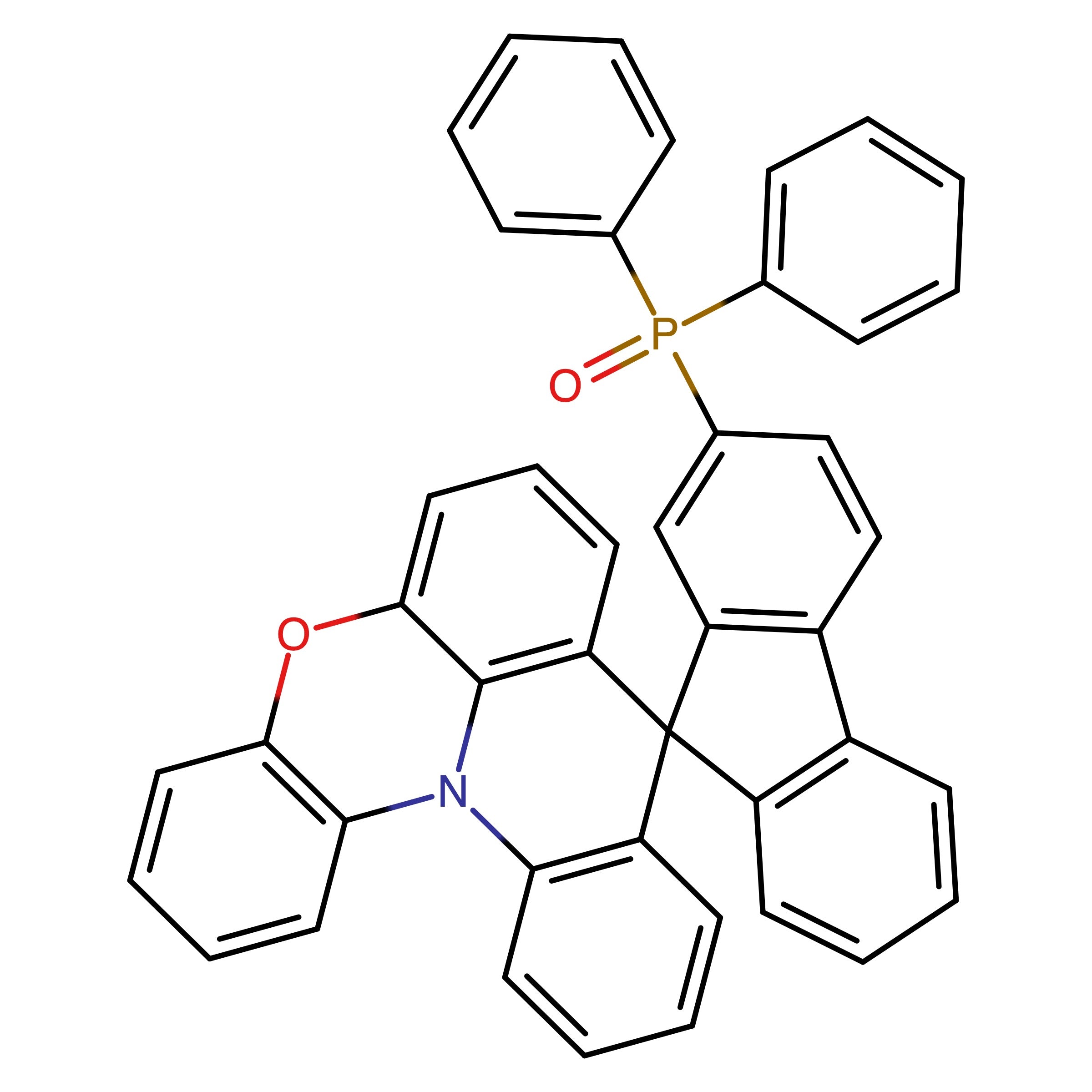 CAS 2055589-19-8 | Diphenyl(spiro[fluorene-9,9'-quinolino[3,2,1-kl]phenoxazin]-2-yl)phosphine oxide