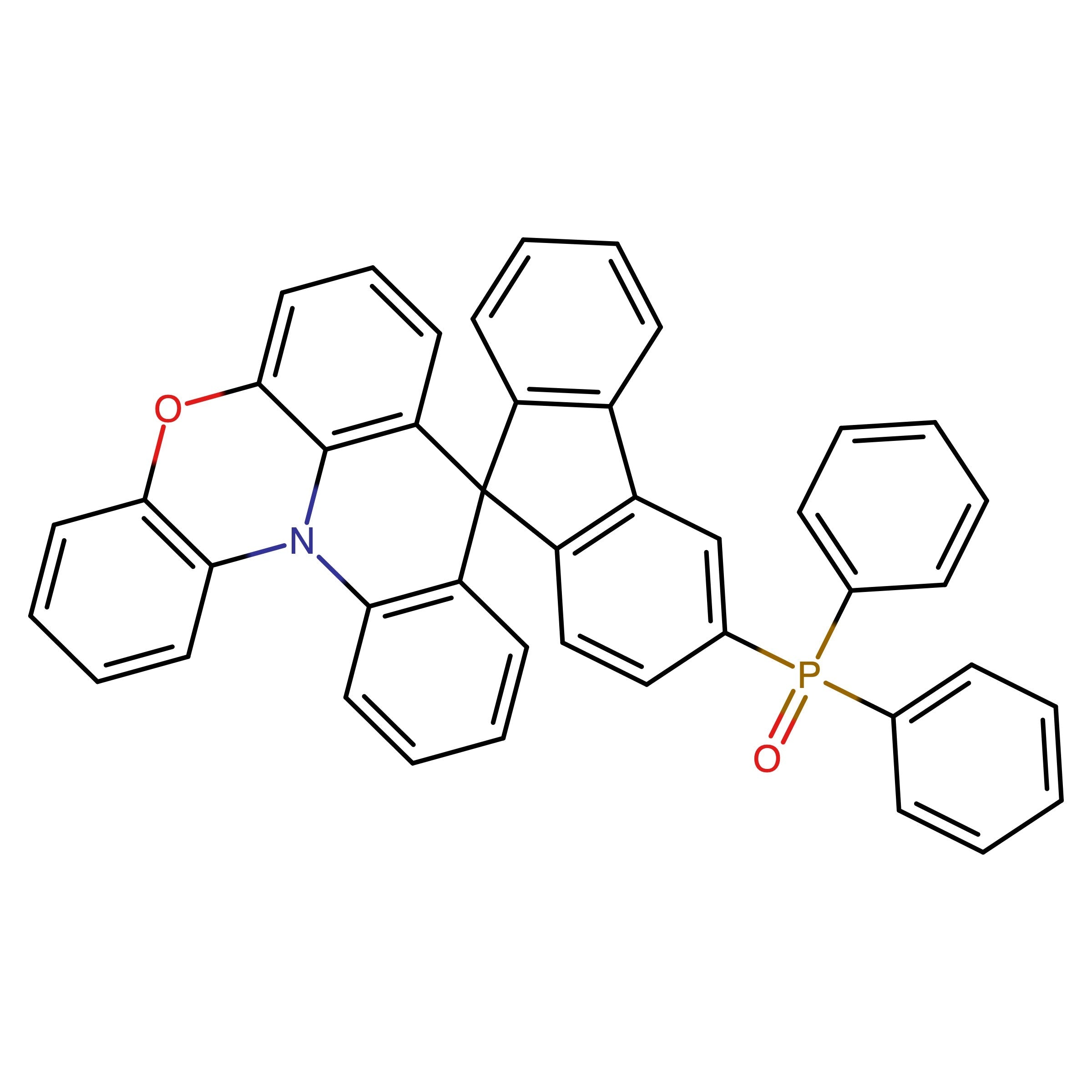 CAS 2055589-20-1 | Diphenyl(spiro[fluorene-9,9'-quinolino[3,2,1-kl]phenoxazin]-3-yl)phosphine oxide