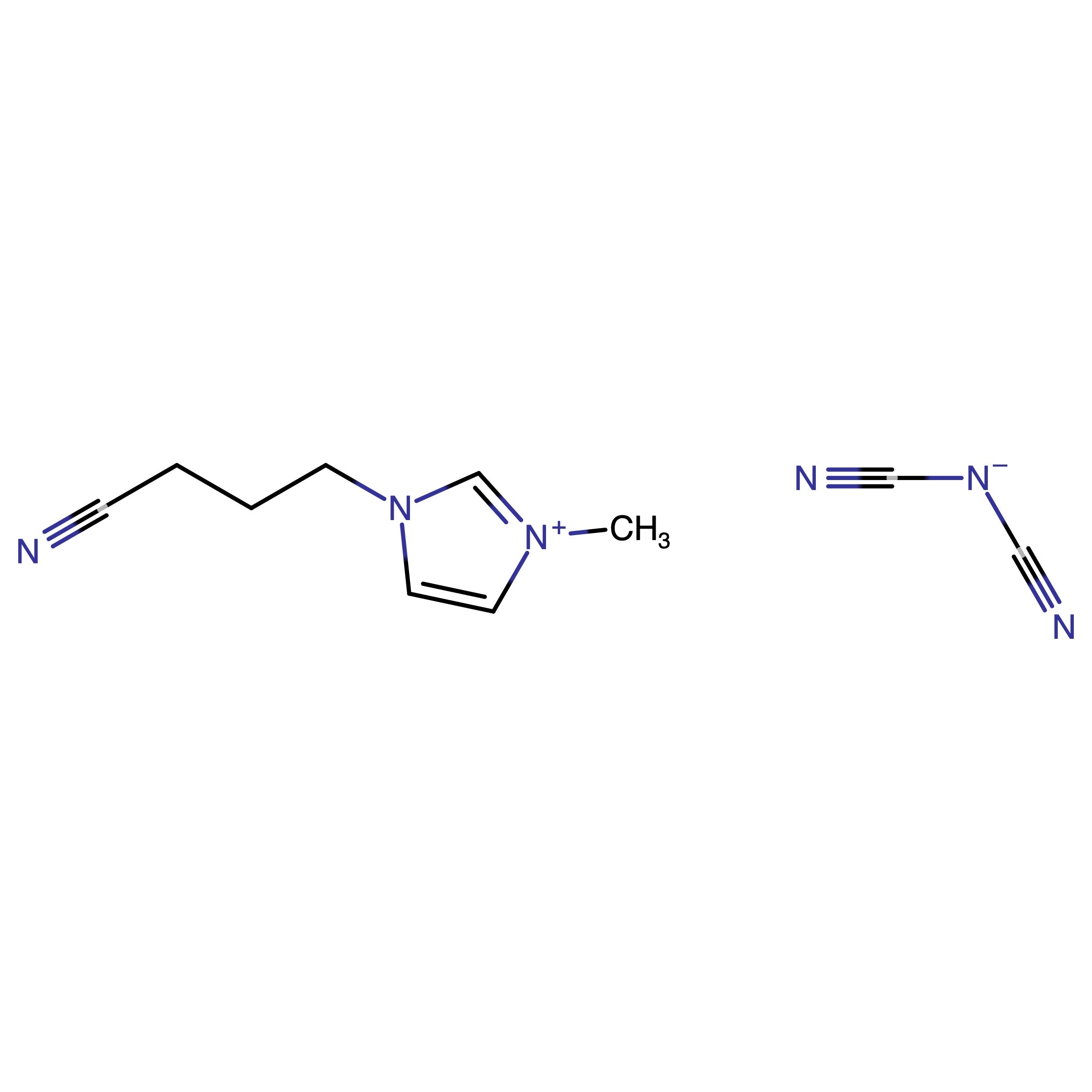 CAS 879866-74-7 | 1-(3-Cyanopropyl)-3-methylimidazolium dicyanamide | MFCD09265208