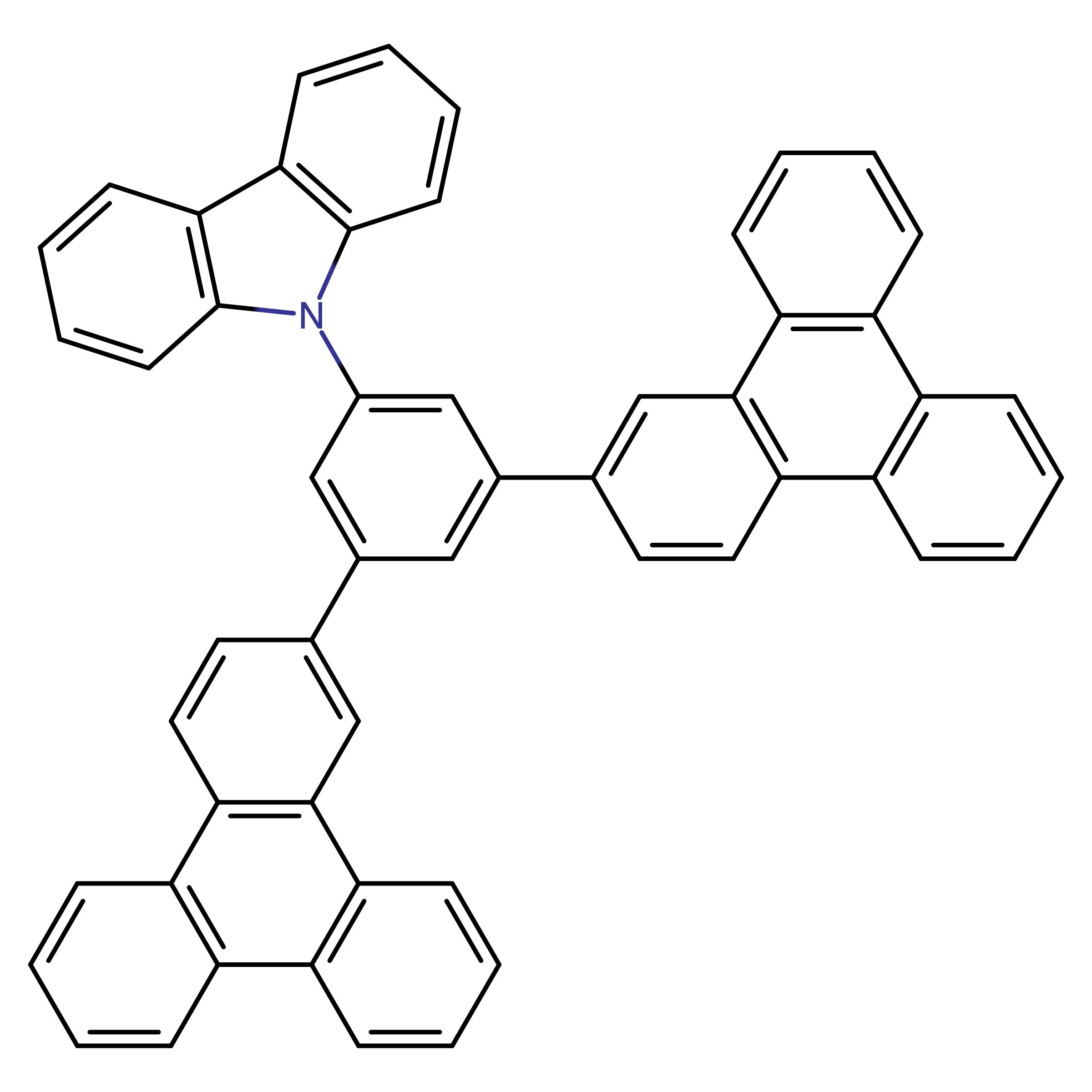 CAS 1498411-20-3 | 9-(3,5-Di(triphenylen-2-yl)phenyl)-9H-carbazole