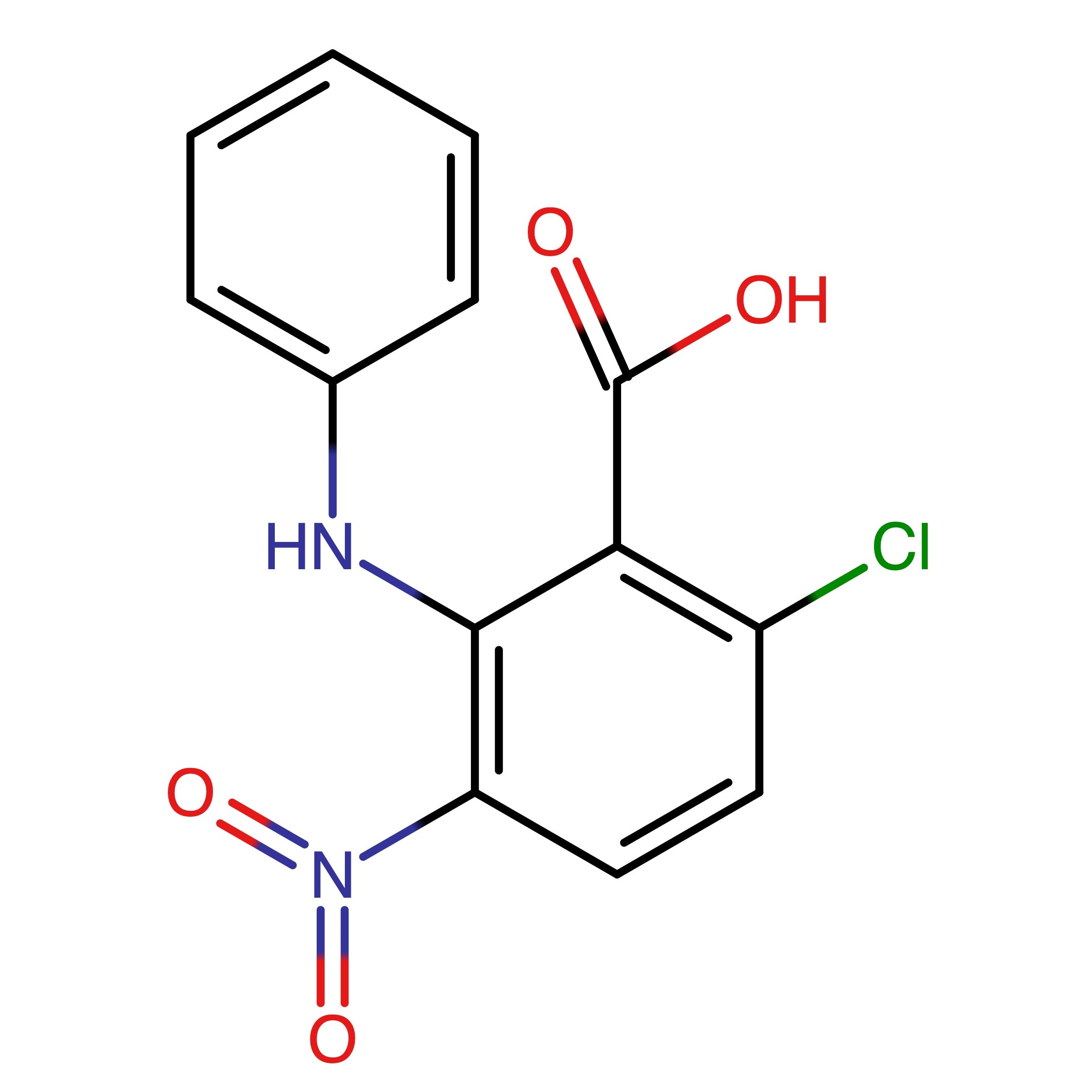 CAS 55776-07-3 | 6-Chloro-3-nitro-2-(phenylamino)benzoic Acid