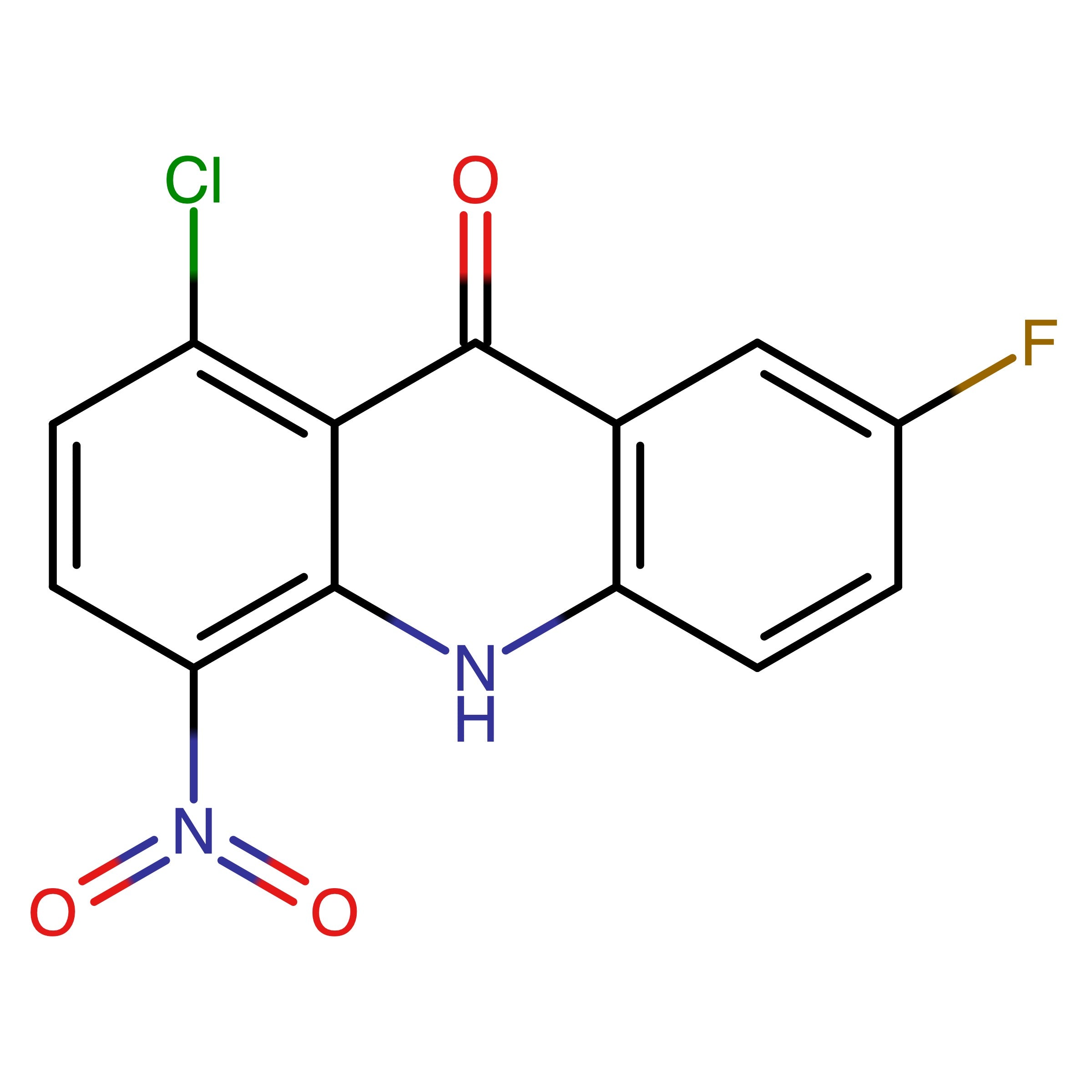 CAS 359630-77-6 | 1-Chloro-7-fluoro-4-nitroacridin-9(10H)-one