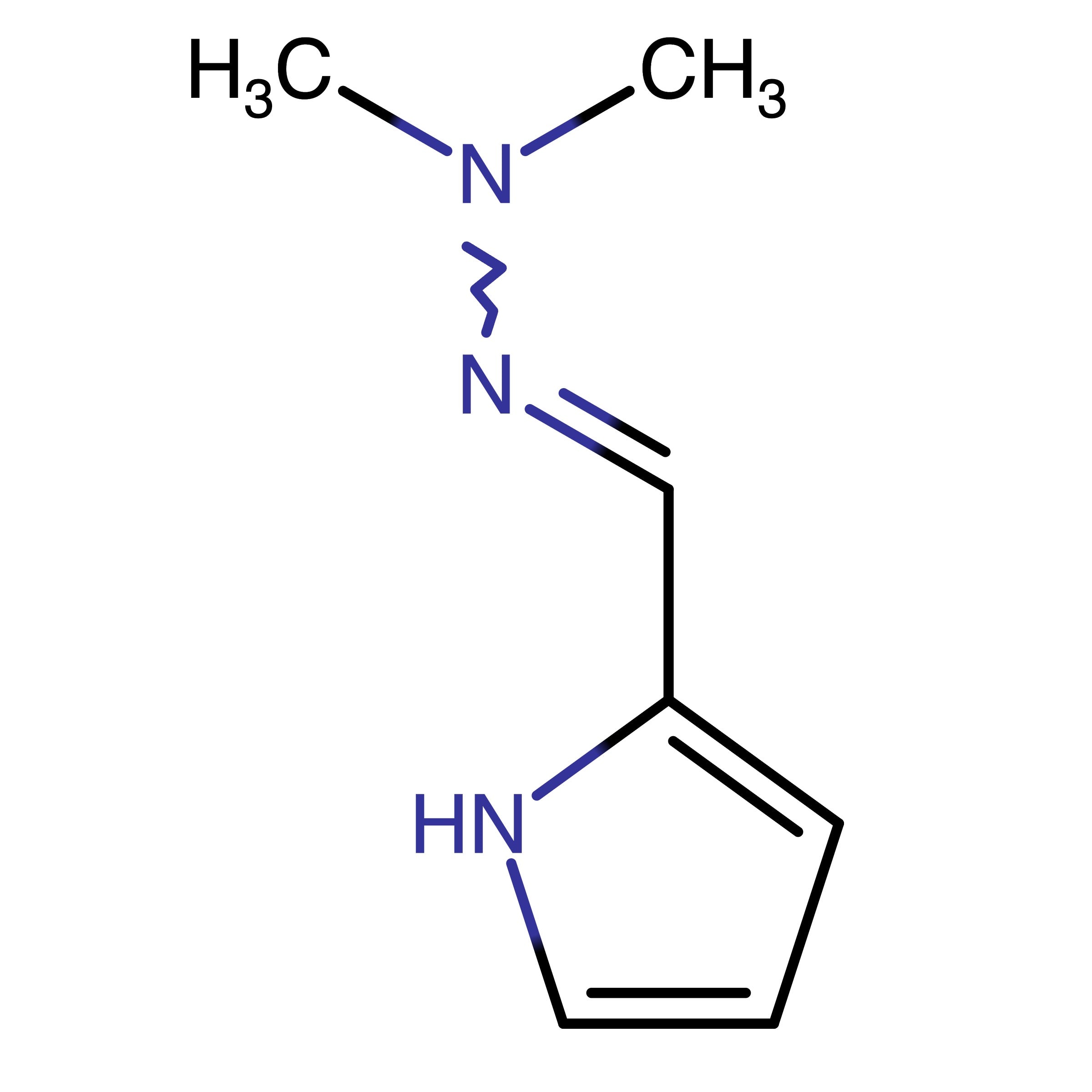 CAS 37526-52-6 | 2-((2,2-Dimethylhydrazineylidene)methyl)-1H-pyrrole