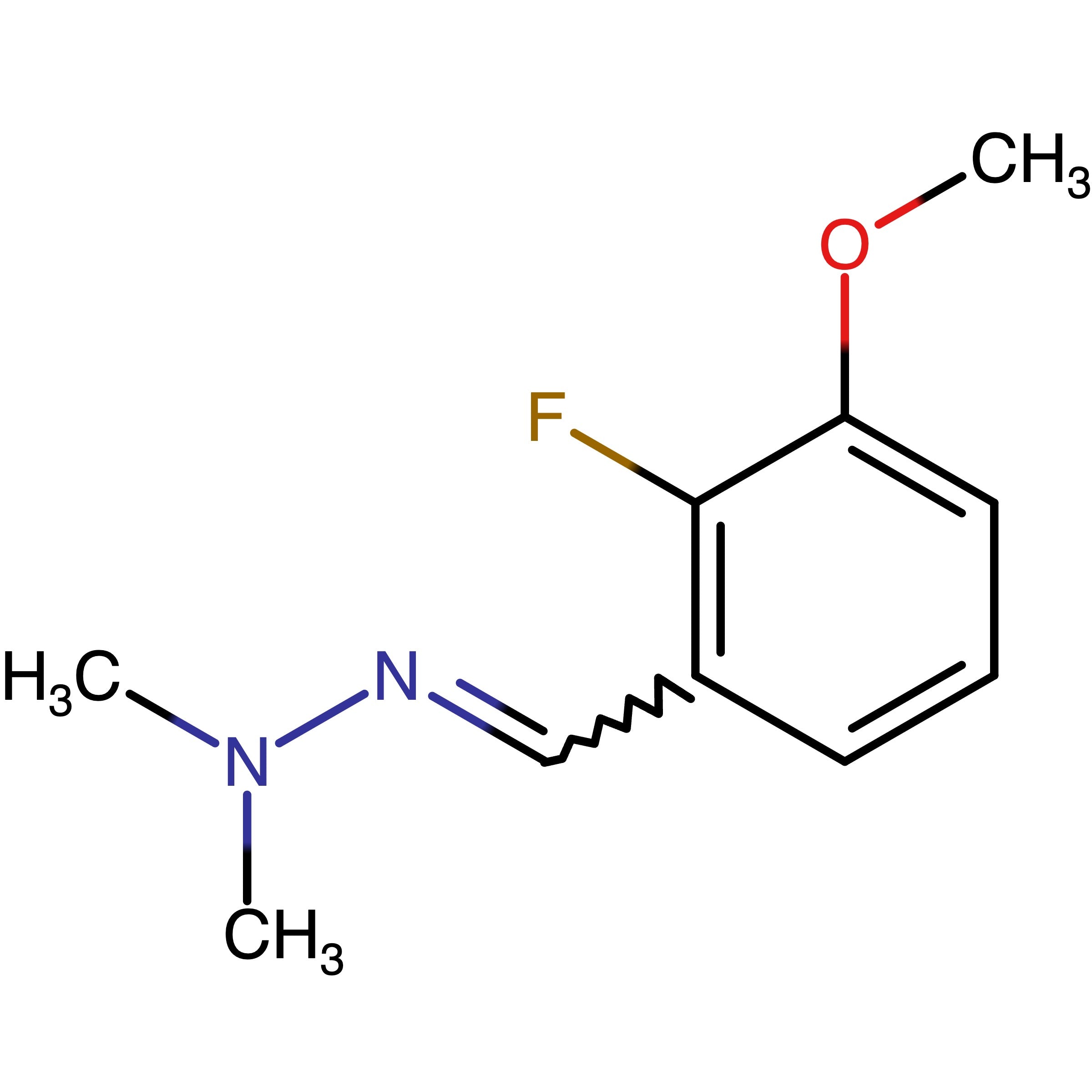 CAS 1415679-64-9 | 2-(2-Fluoro-3-methoxybenzylidene)-1,1-dimethylhydrazine