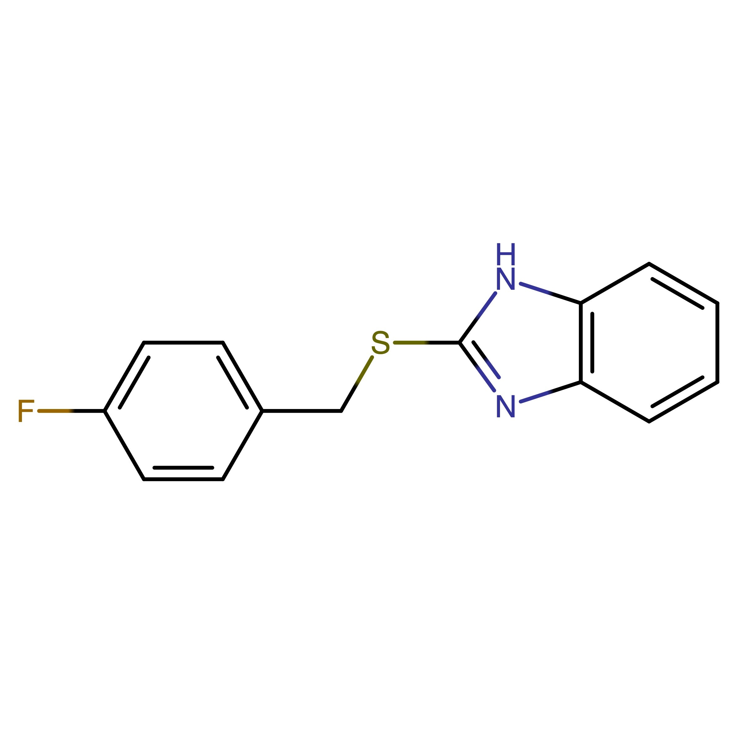 CAS 295361-62-5 | 2-((4-Fluorobenzyl)thio)-1H-benzo[d]imidazole