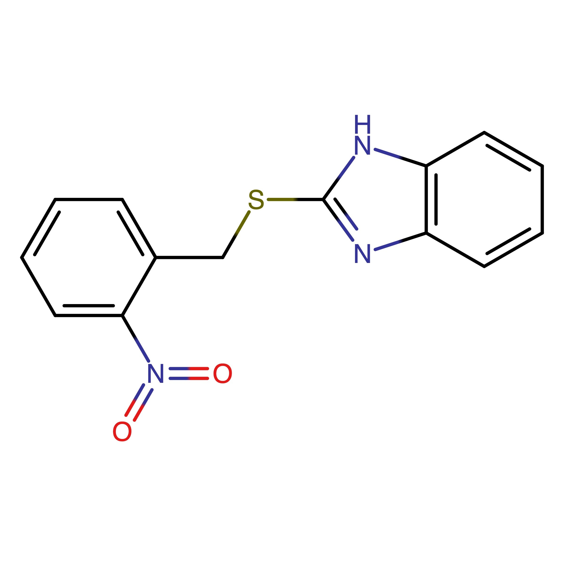 CAS 108500-10-3 | 2-((2-Nitrobenzyl)thio)-1H-benzo[d]imidazole