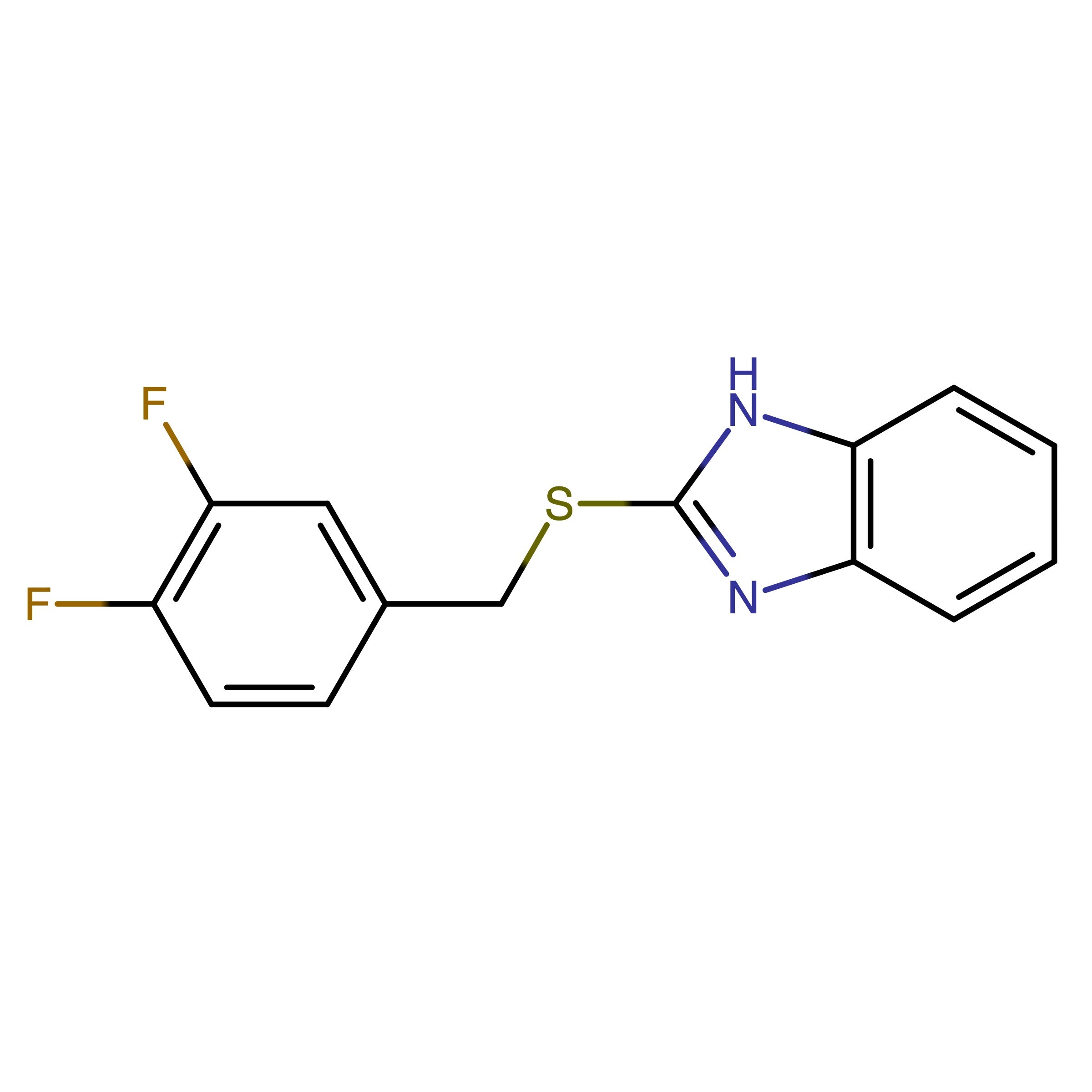 CAS 475977-77-6 | 2-((3,4-Difluorobenzyl)thio)-1H-benzo[d]imidazole