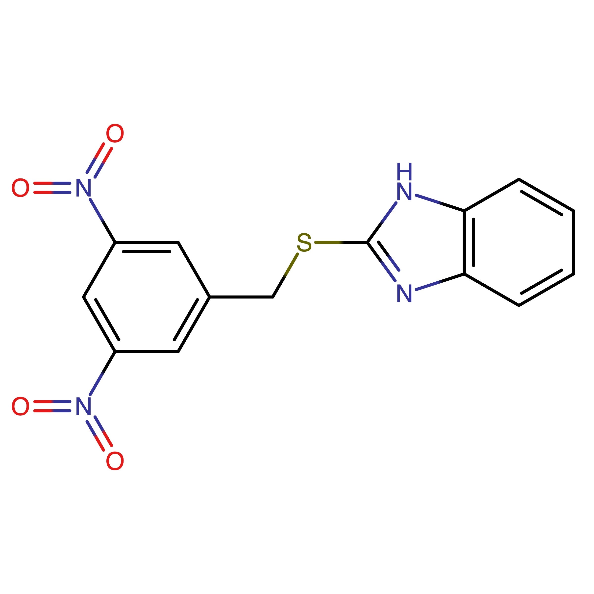 CAS 475977-78-7 | 2-((3,5-Dinitrobenzyl)thio)-1H-benzo[d]imidazole