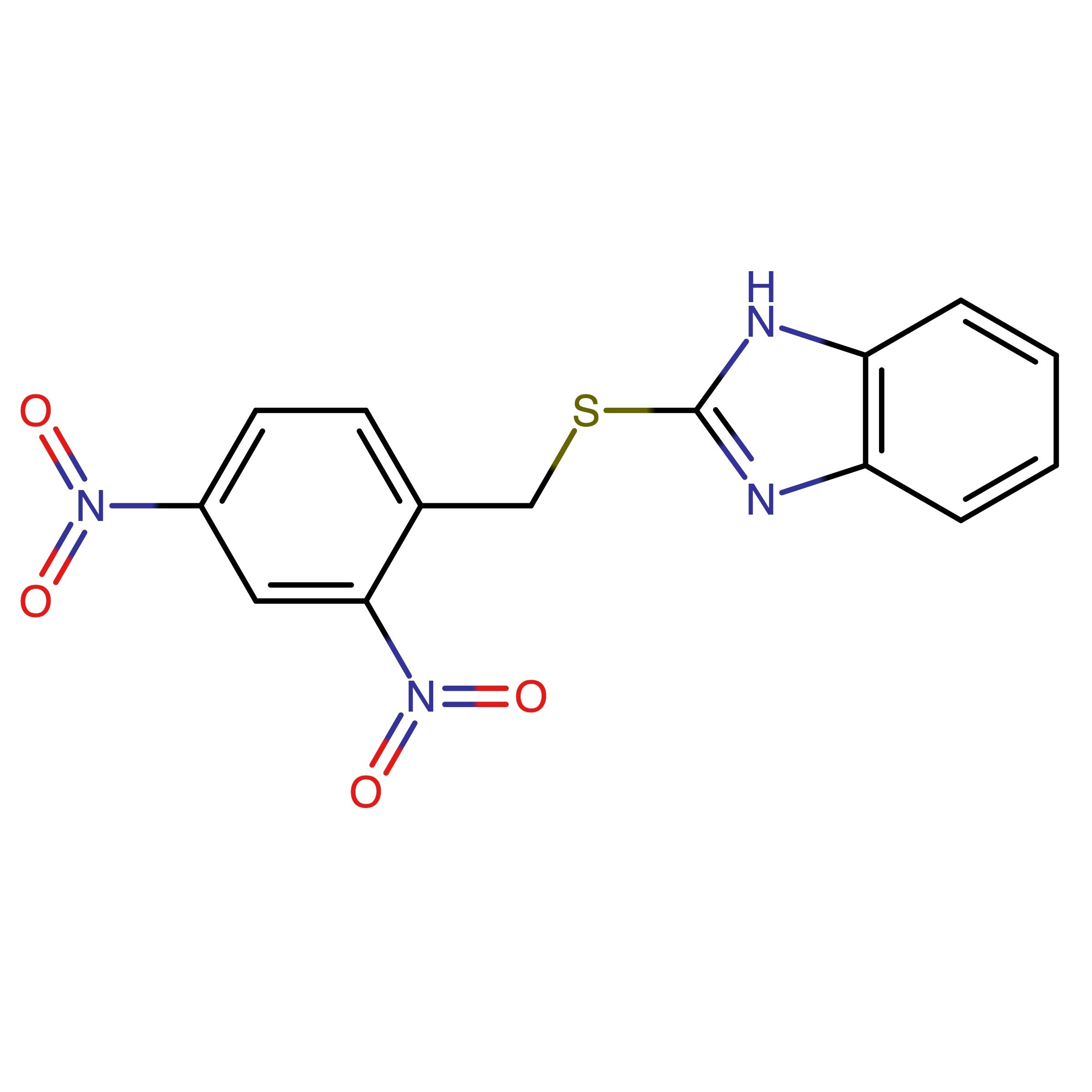 CAS 475977-79-8 | 2-((2,4-Dinitrobenzyl)thio)-1H-benzo[d]imidazole