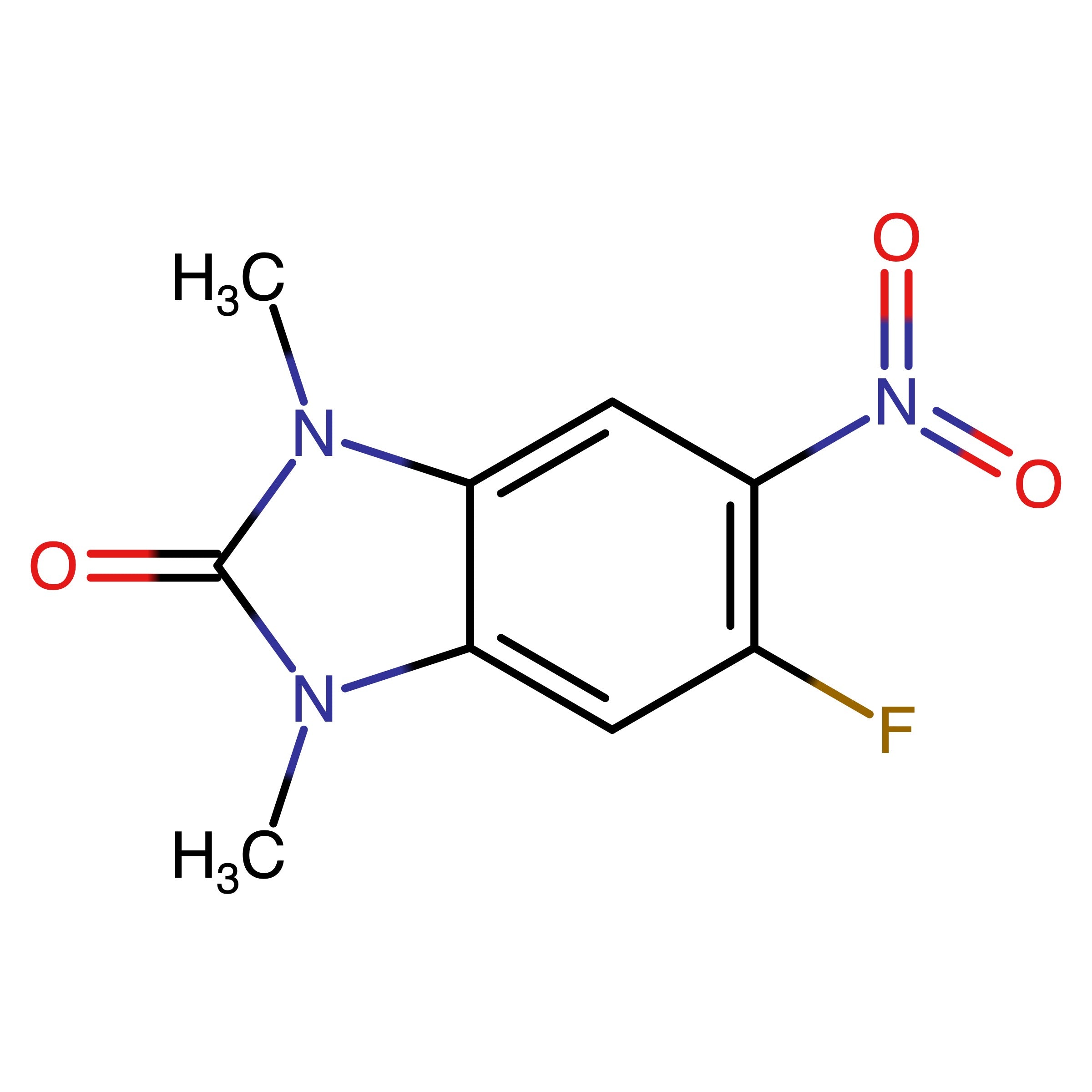 CAS 1469867-51-3 | 5-Fluoro-1,3-dimethyl-6-nitro-1H-benzo[d]imidazol-2(3H)-one