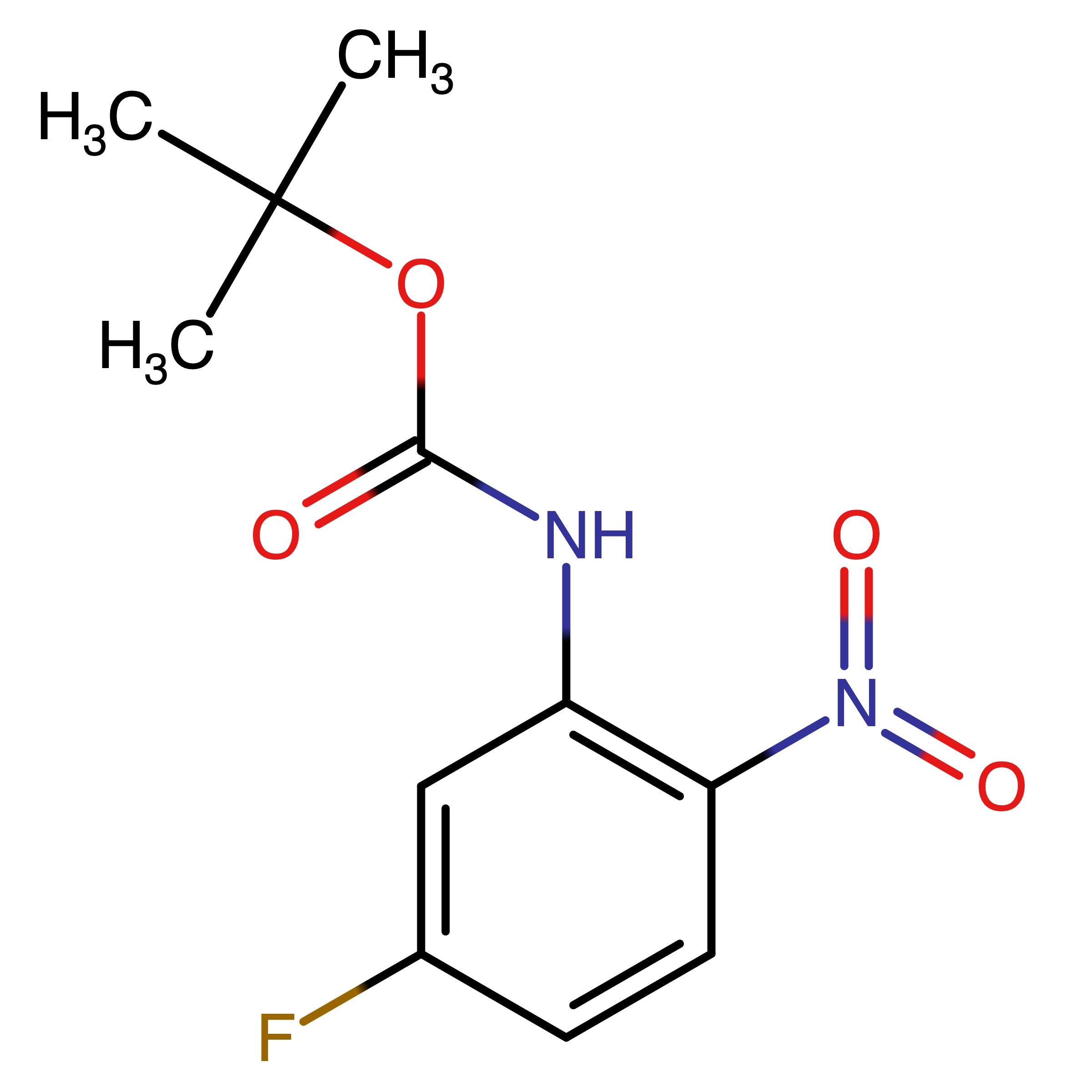 CAS 362670-06-2 | tert-Butyl (5-fluoro-2-nitrophenyl)carbamate | MFCD12913433